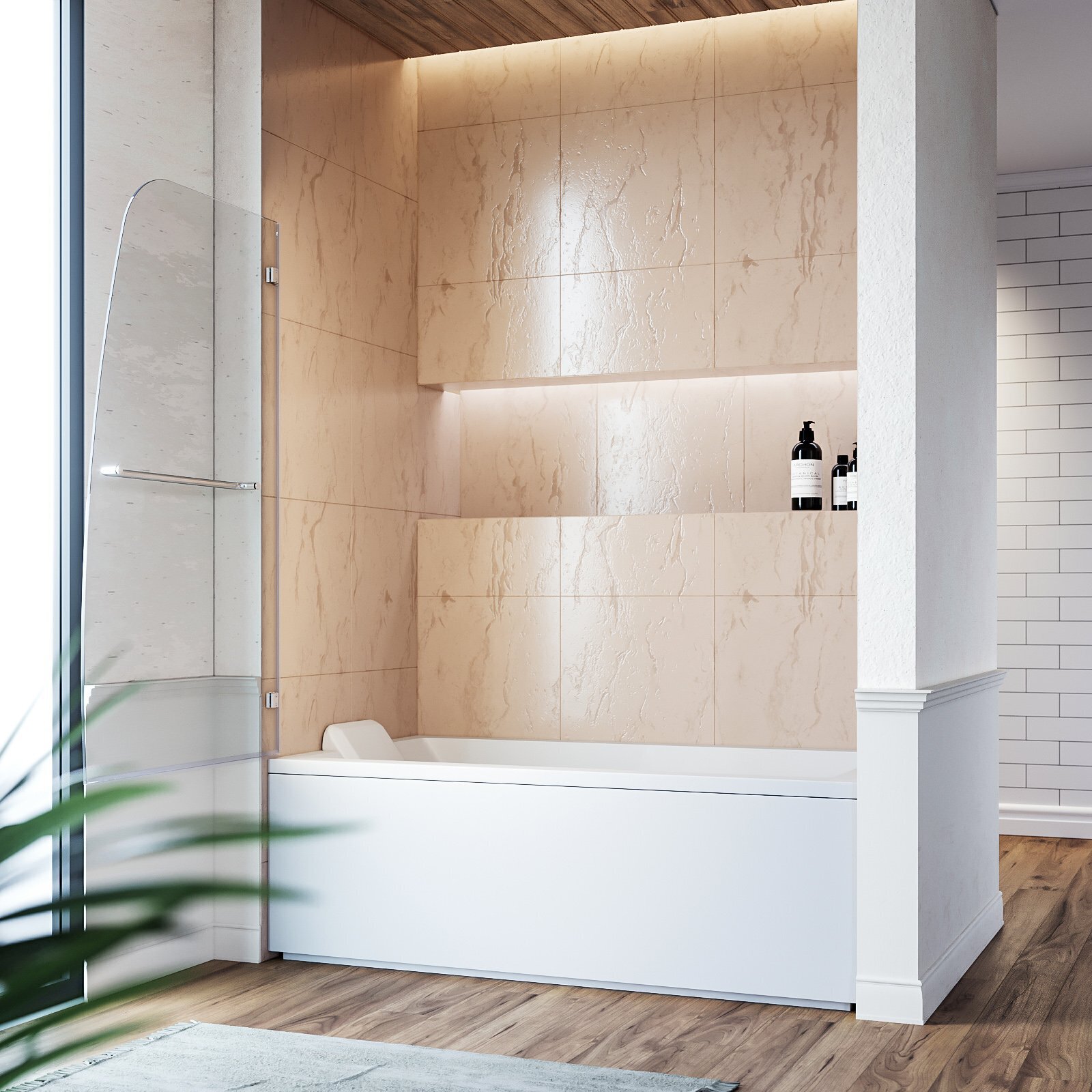 WELLFOR SLL-B020-4872CC Bathtub-Doors - View #9
