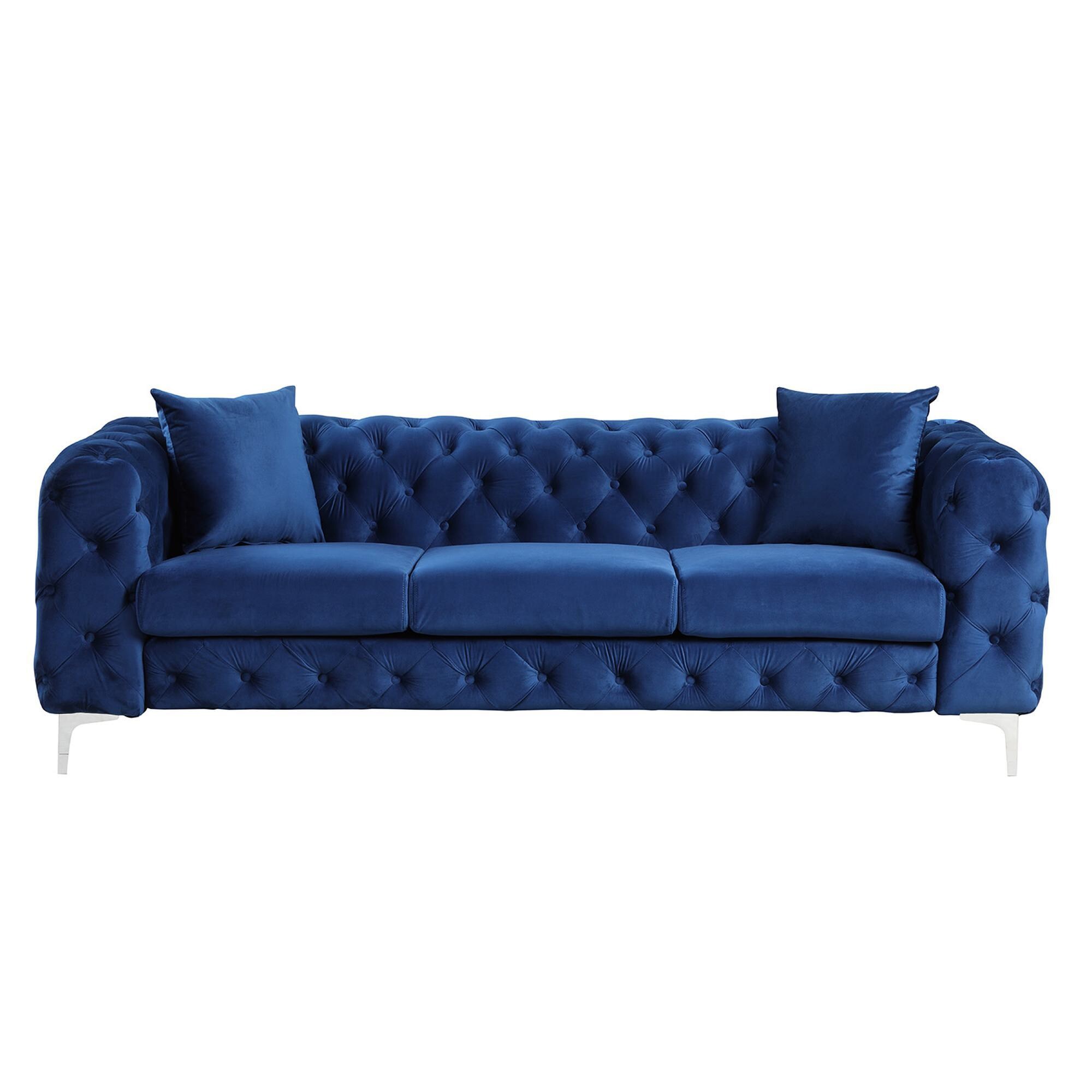 FARATI 8206-BLUE-3 Sofas-Loveseats - View #2