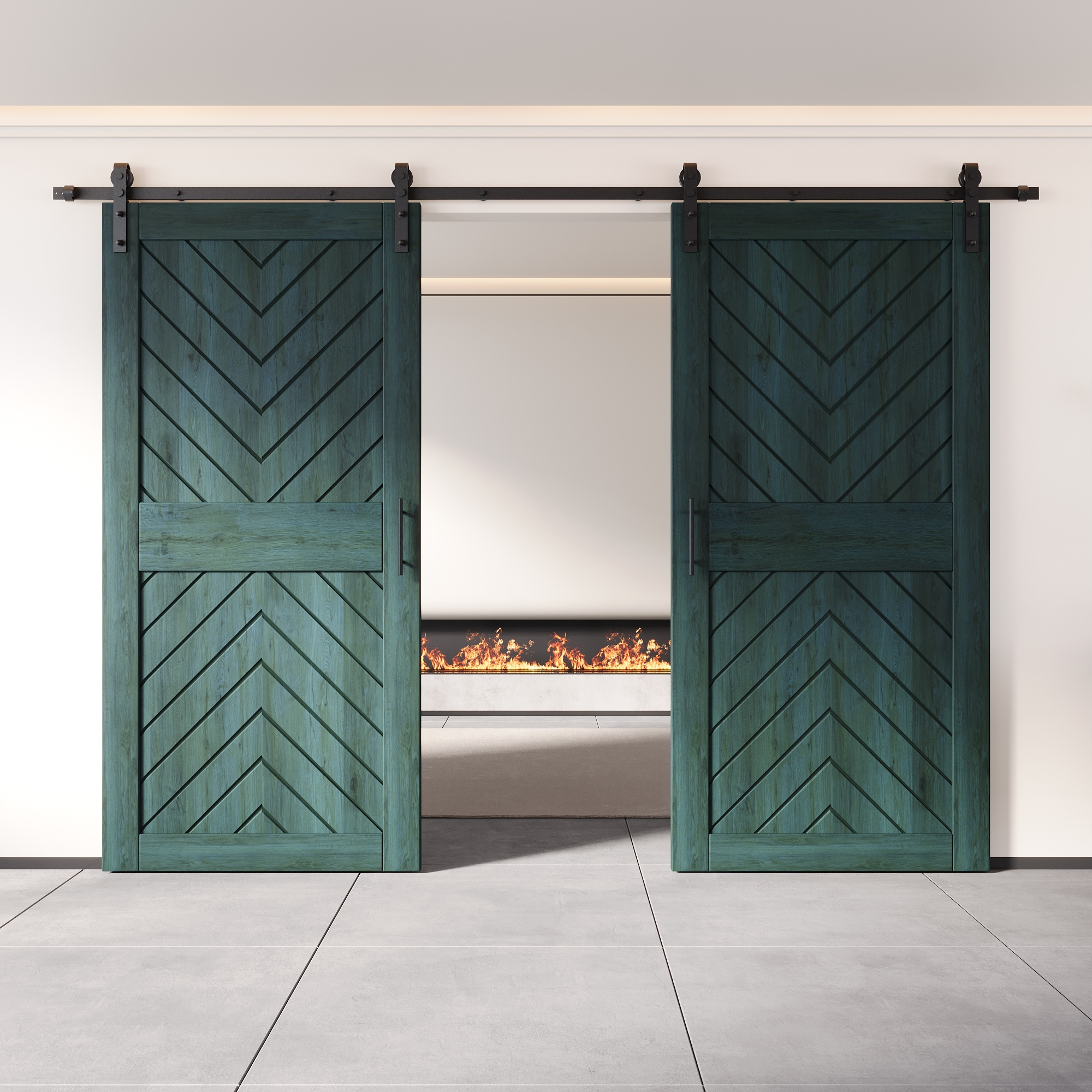 HOMACER YT2H156C-JT4-3684-RP Barn-Doors - View #8