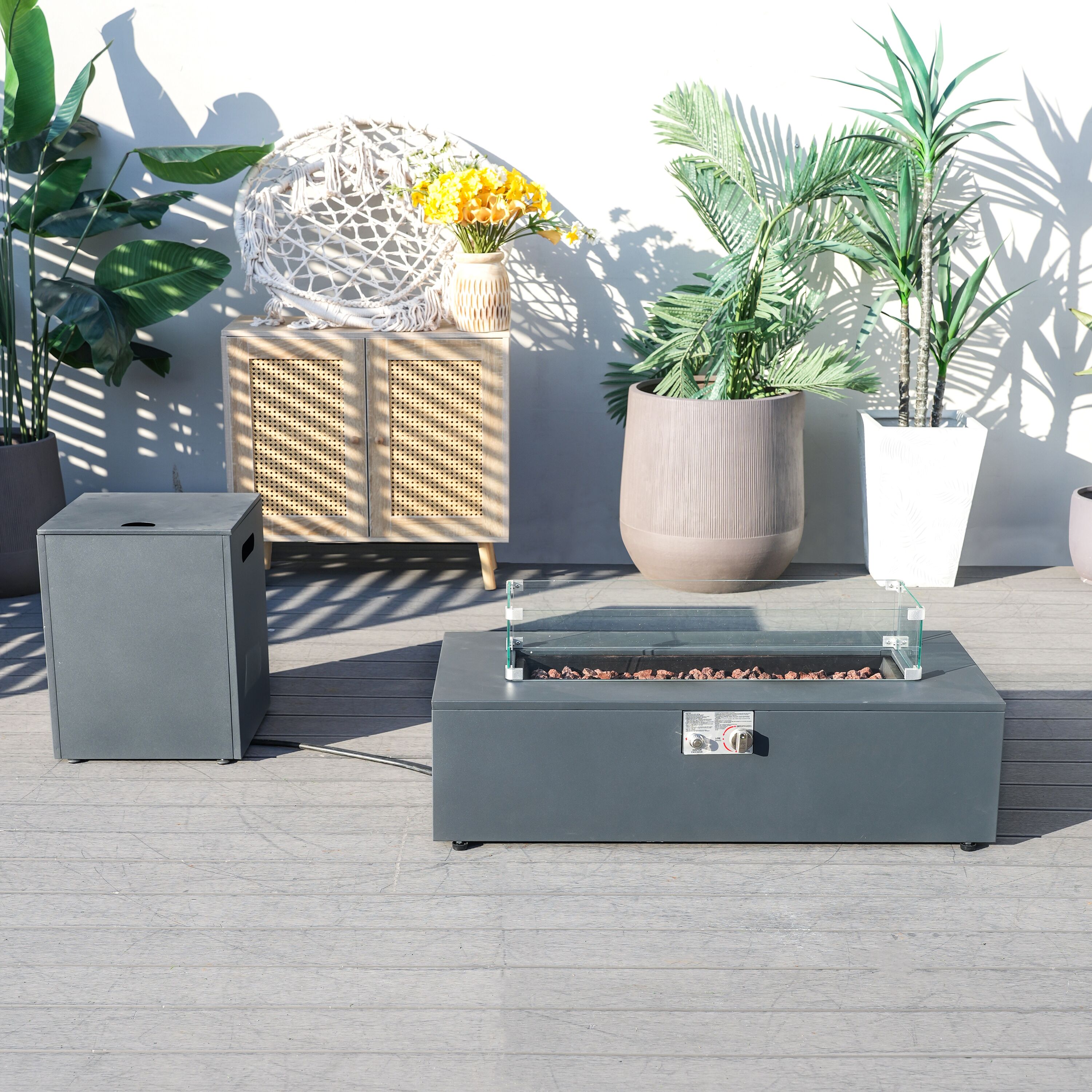 Moda Furnishings PAG-2513-GR Patio-Tables - View #6