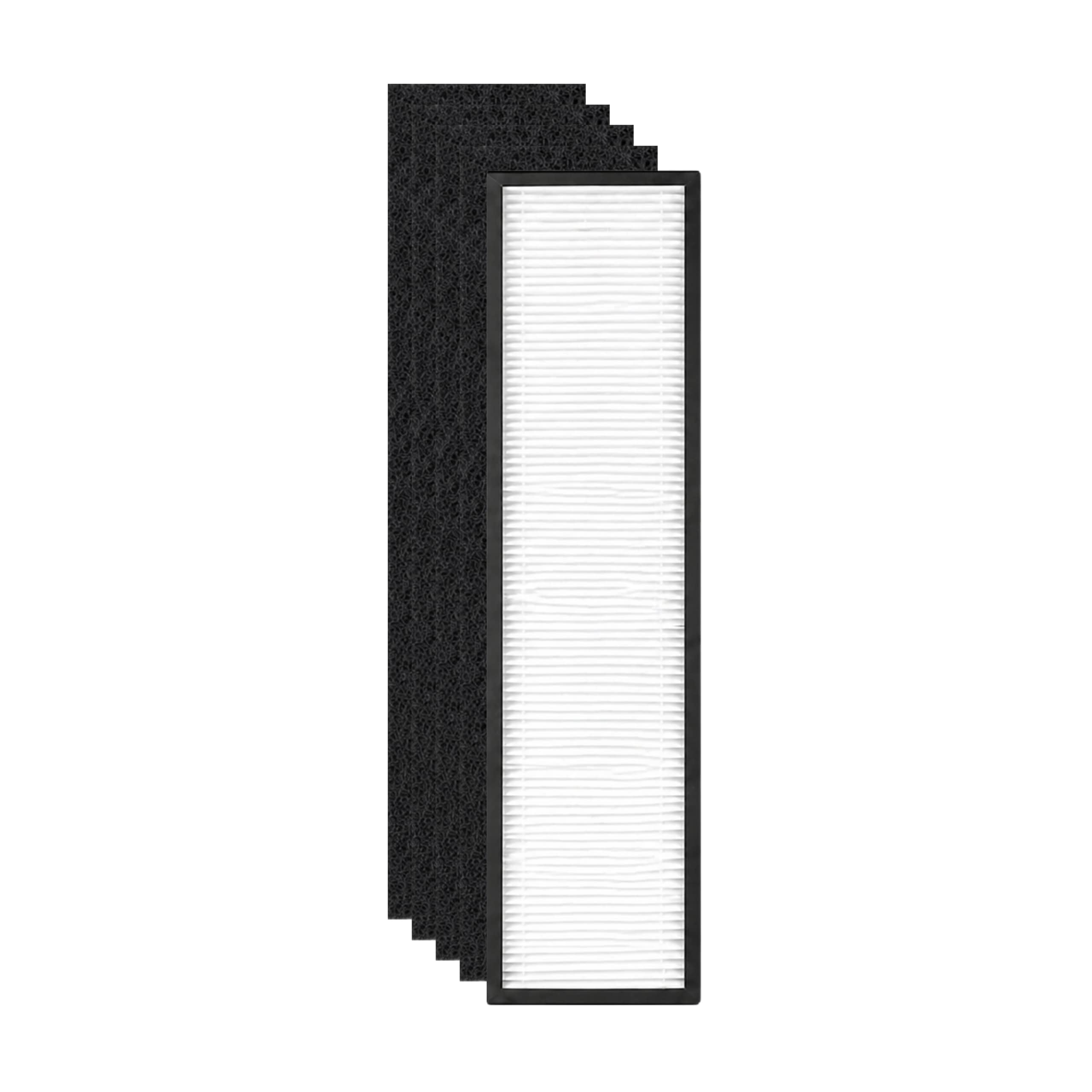 Nispira HEPA Replacement Filter for Holmes HAP1203 Tower Air Purifier True HEPA with Activated Carbon Pre Filter 1 Set #JAJ1159