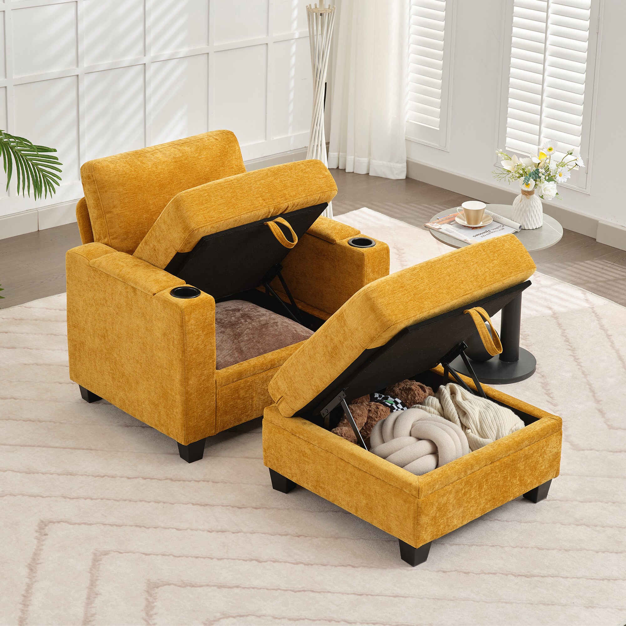VOUA SAF-XNECW3-GD1 Sofas-Loveseats - View #6
