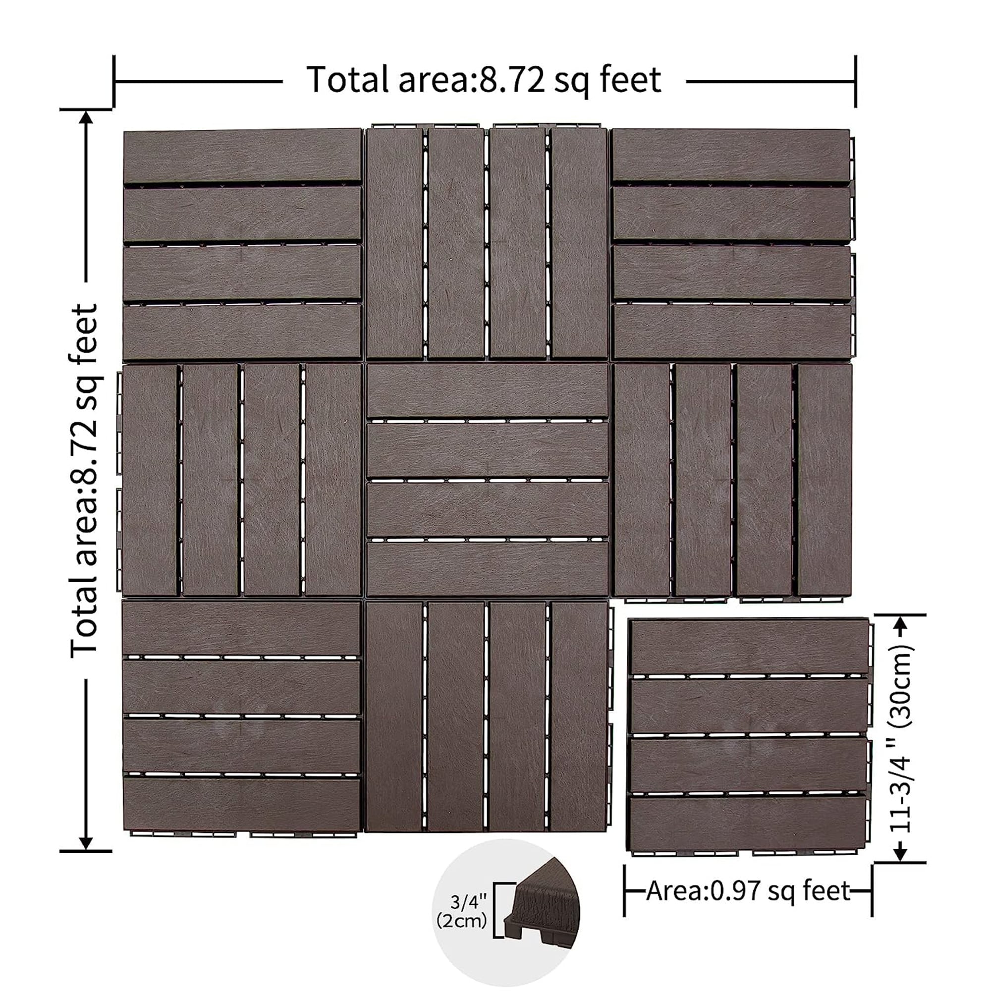 Maocao Hoom BH111972 Deck-Tiles - View #6