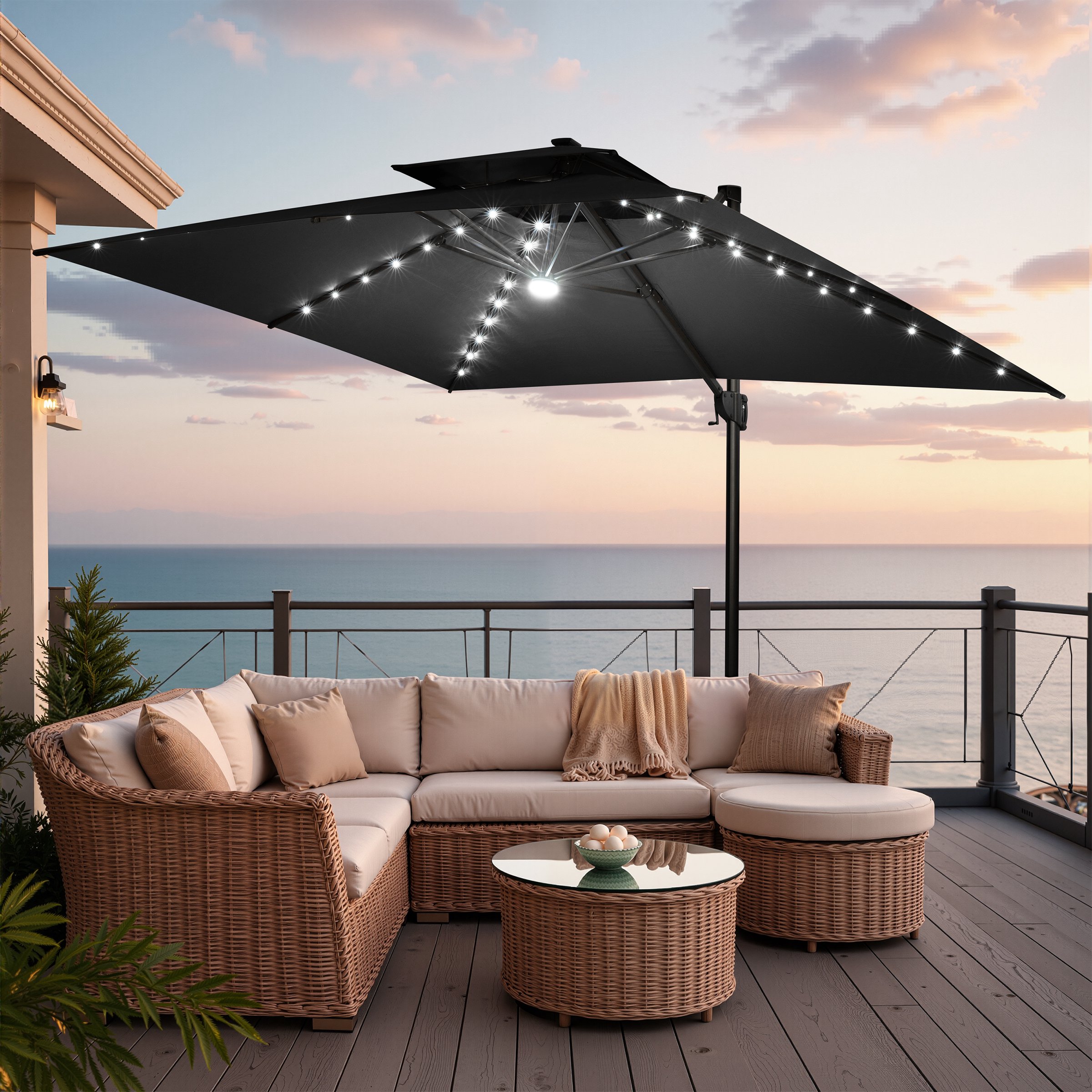 Crestlive Products CL-PU86LBLK-UB039BLK Umbrellas-2 - View #10