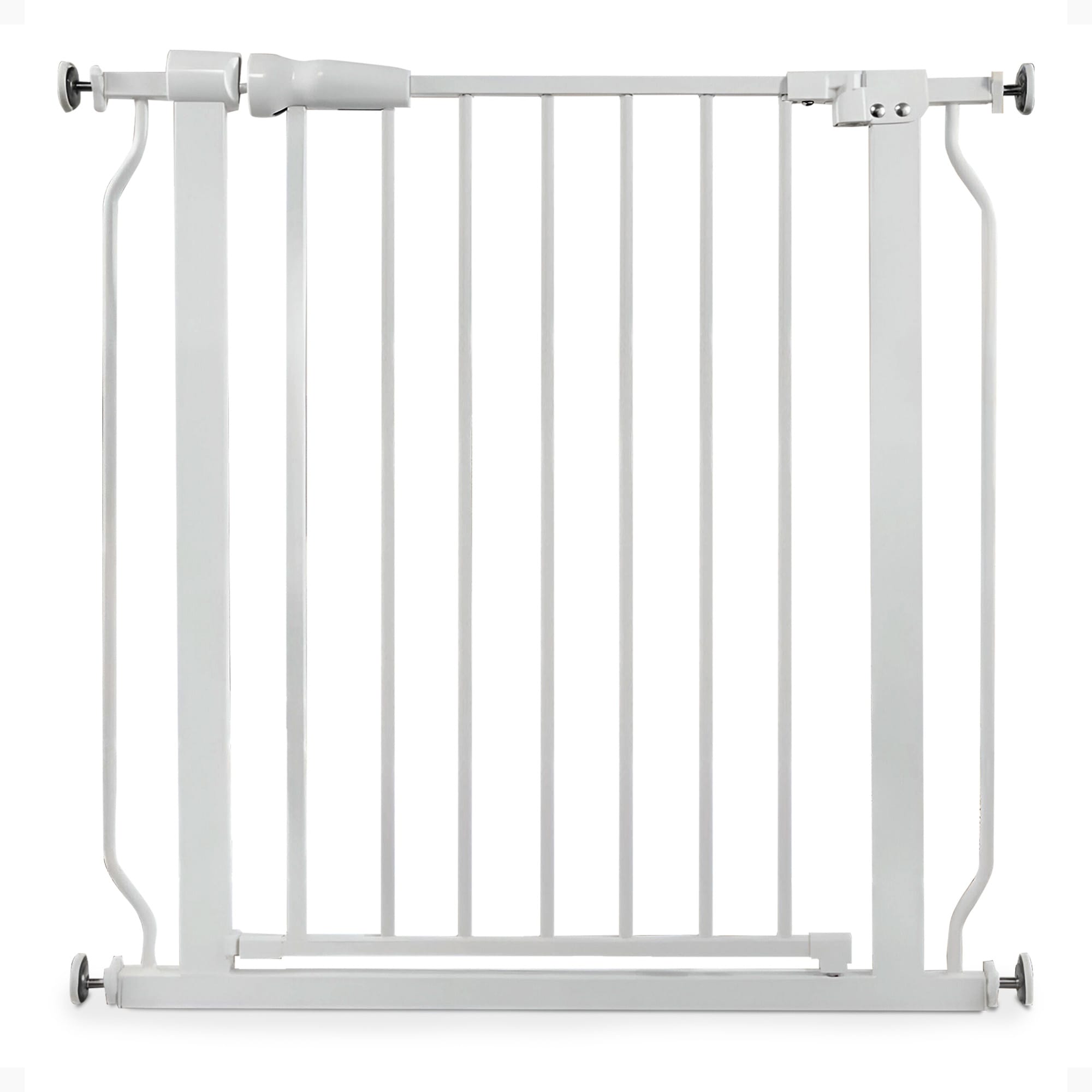 Balancefrom 318213 Walk-Thru Safety Gate for Baby and Pets  29.1-33.8 InchesW  30 InchesH  White