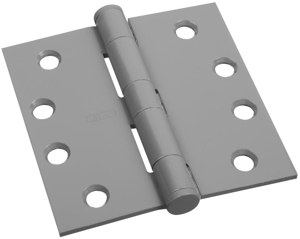 National Hardware N236-016 4-in H Gray Mortise Interior/Exterior Door Hinge