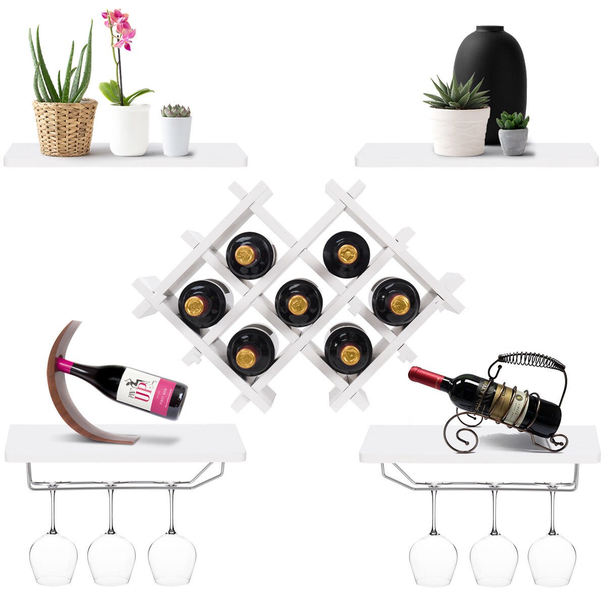 Costway OGY01301 Wine-Racks - View #10