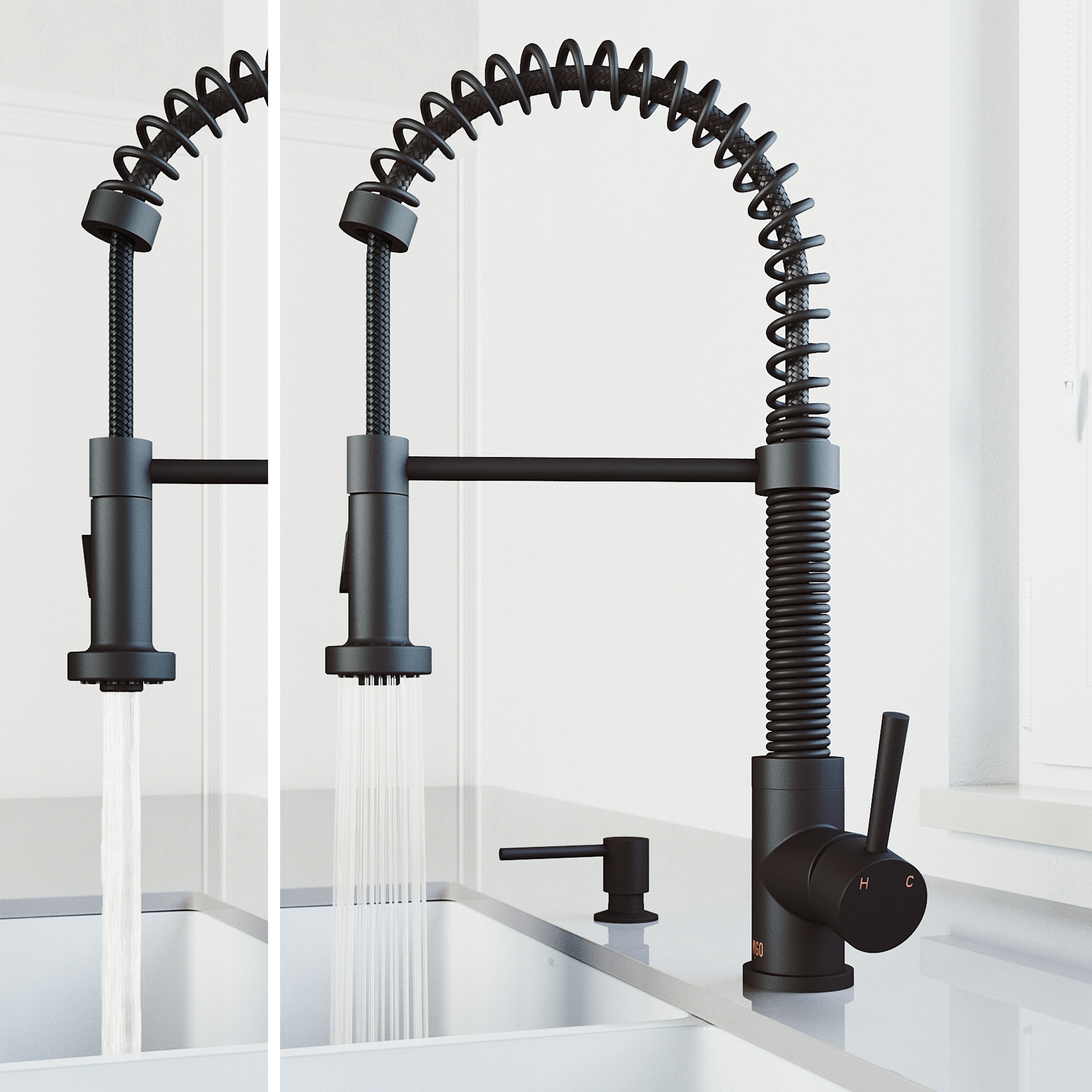 VIGO VG02001MBK6 Kitchen-Faucets - View #3