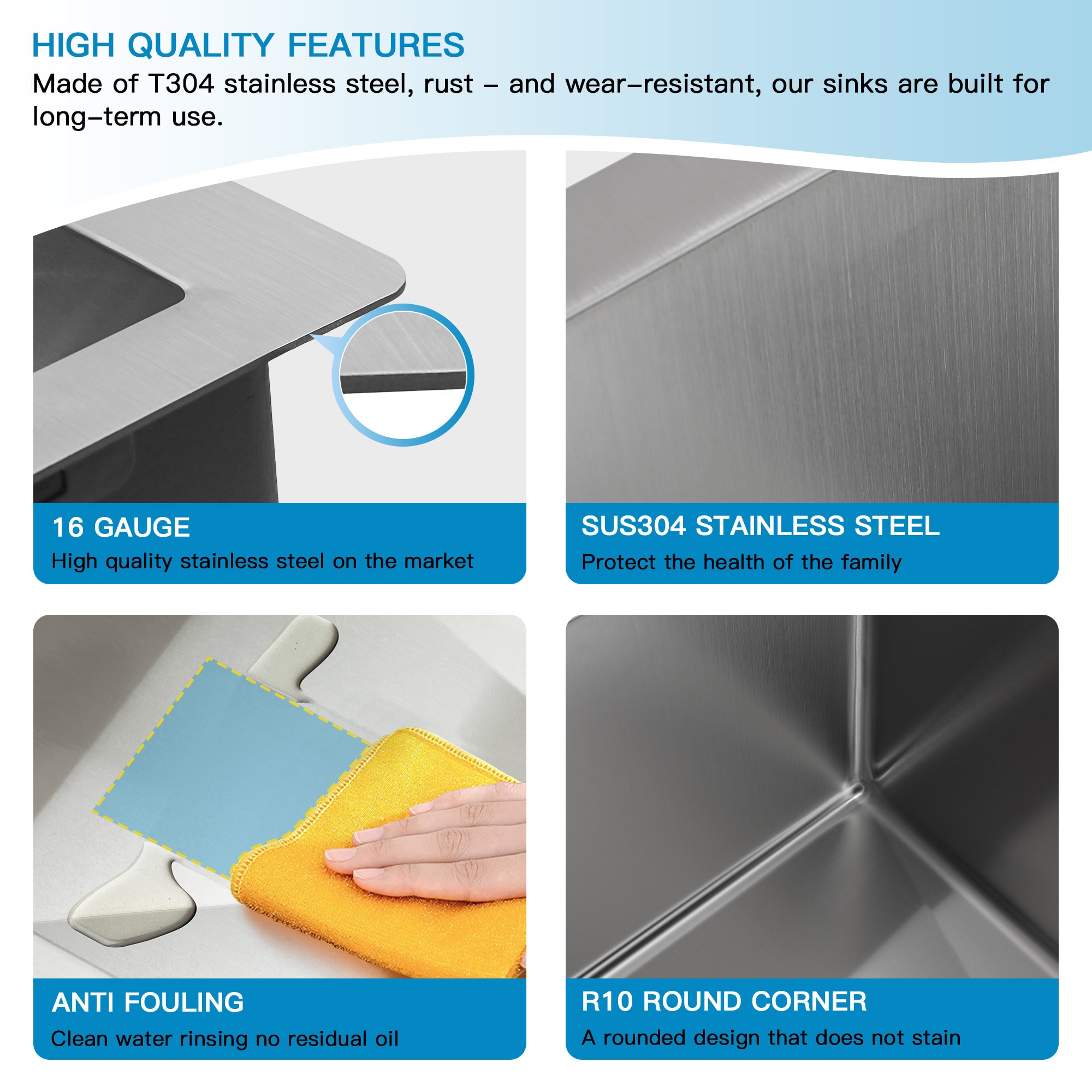 Lordear LD-LMA30209A1 Kitchen-Sinks - View #7