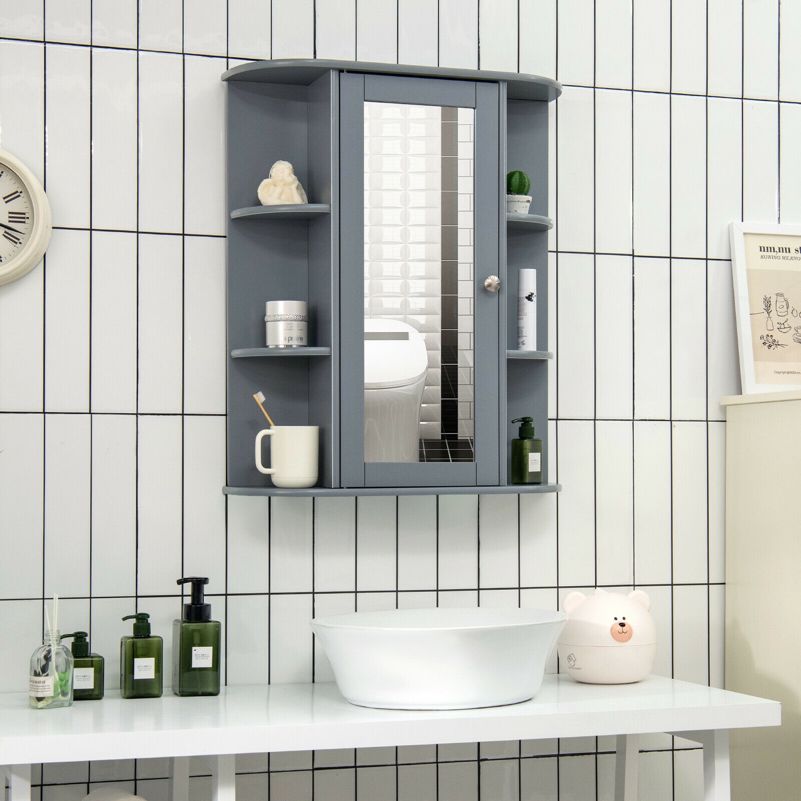 Forclover HYFE-65488 Bathroom-Medicine-Cabinets - View #2