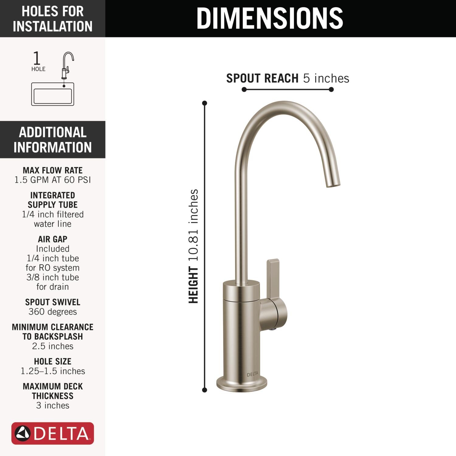 Delta DWQ4001002-SS Hot-Water-Dispensers - View #3