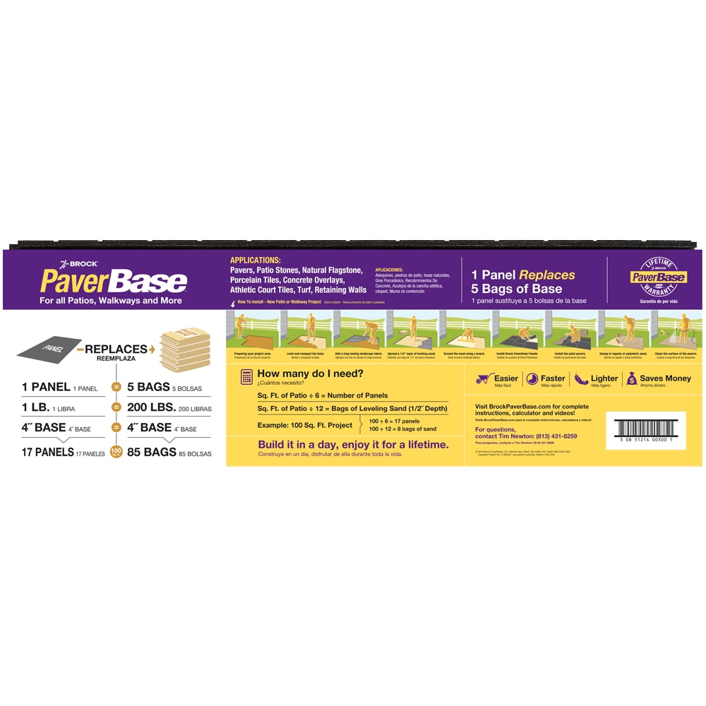 Brock 345420 Paver-Base-Panels - View #13
