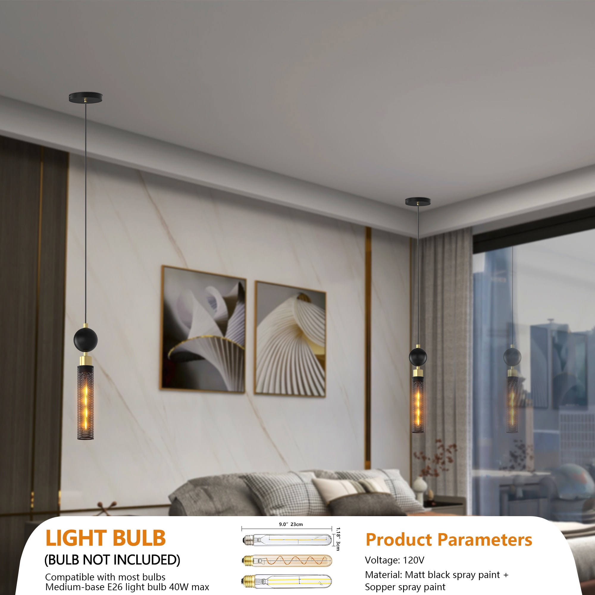 Tatayosi RY-2P375006 Pendant-Lights - View #4