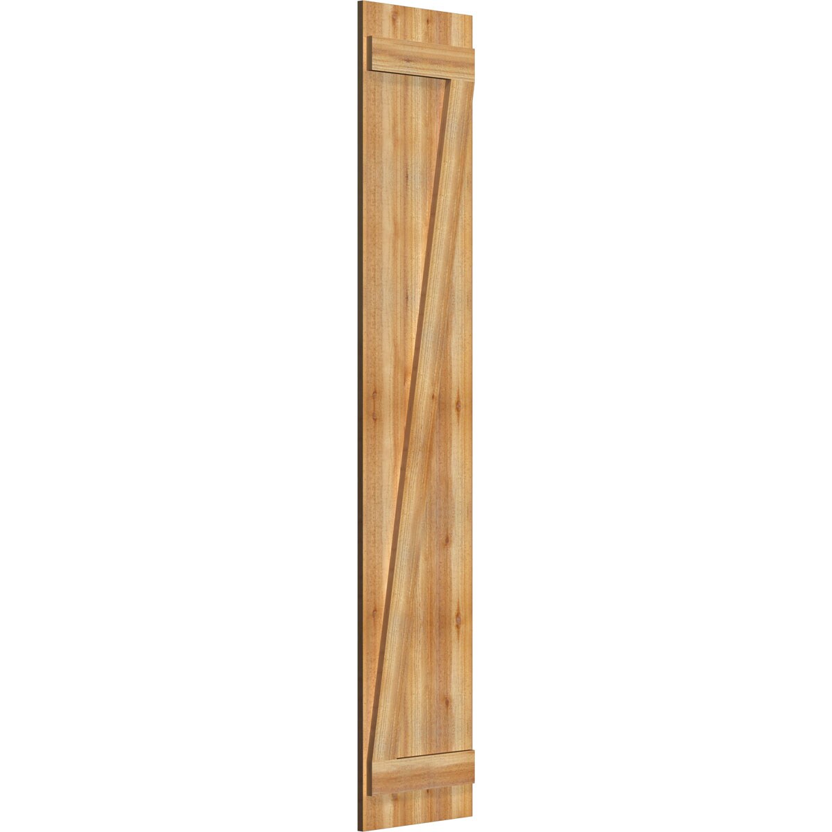 Ekena Millwork RBJ06Z16X082RWR Exterior-Shutters - View #2