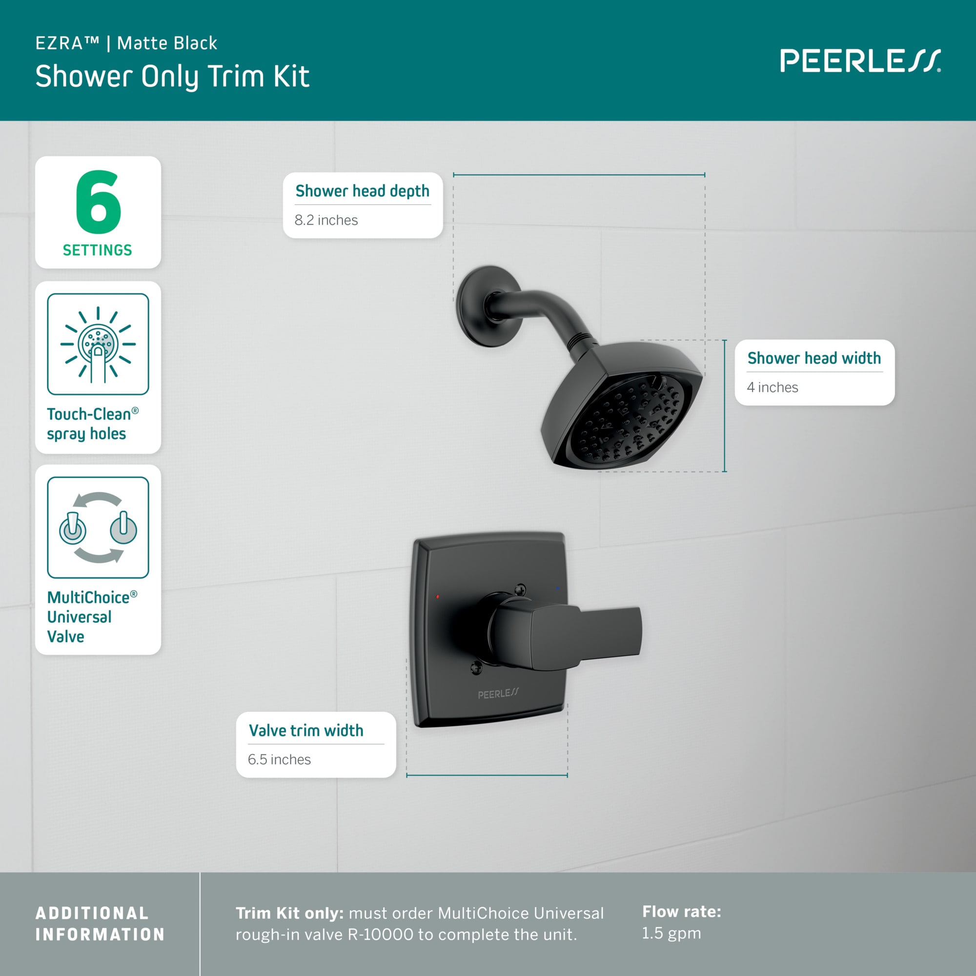 Peerless PTT14271-BL Tub-Shower-Faucets - View #8