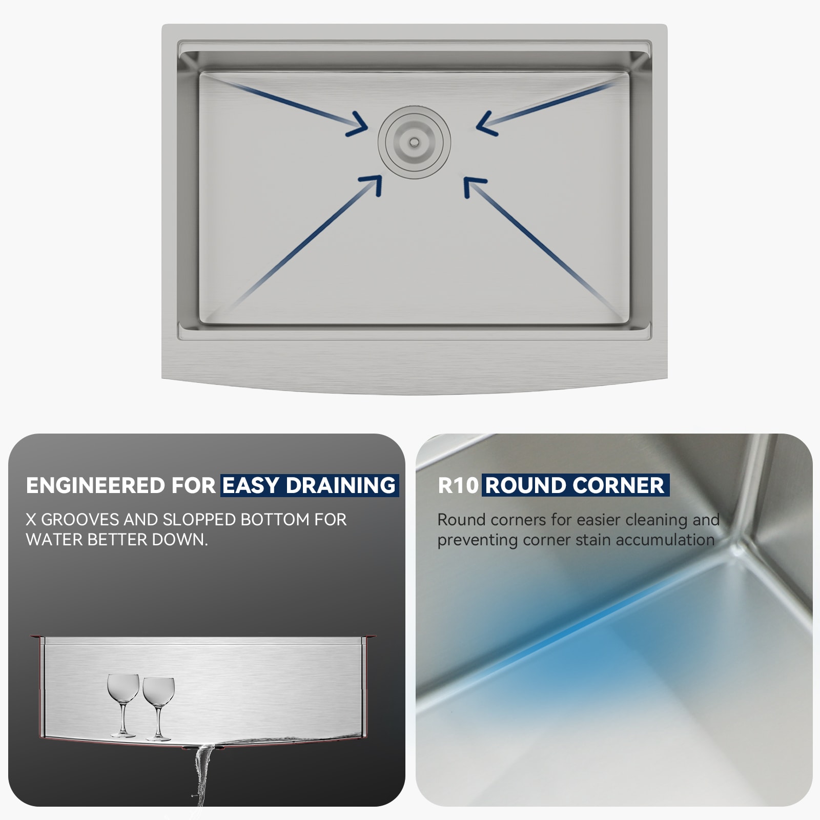 Lordear LD-LAB3621R1 Kitchen-Sinks - View #3