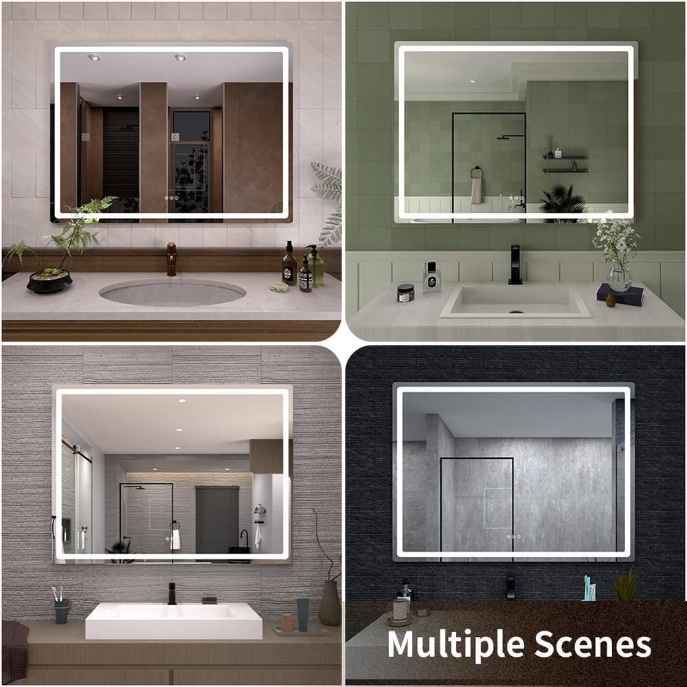 Bayfeve BFKF-4836U4-MIR Framed-Bath-Mirrors - View #15