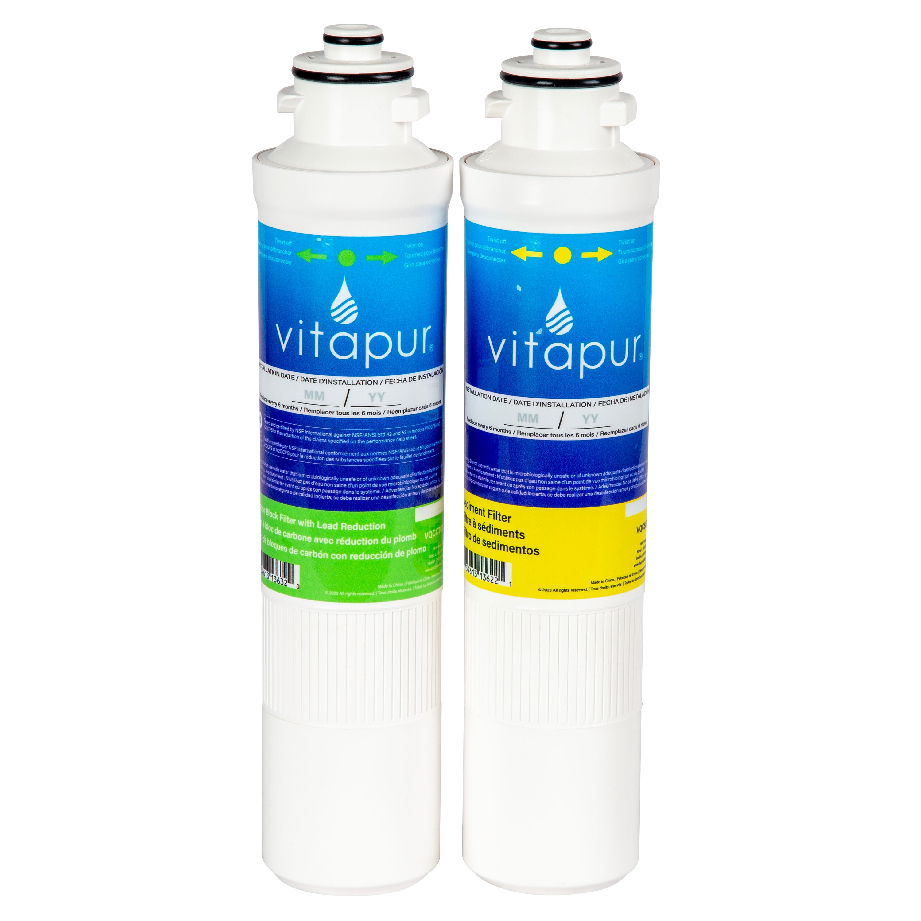 Avalon replacements 2-Pack Ultra Filtration/Carbon Block Water Dispenser  Replacement Filter