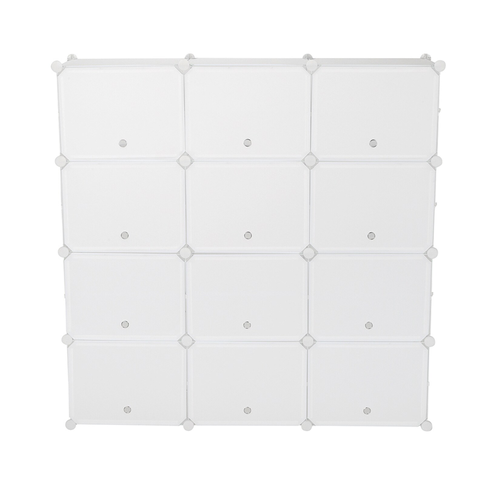 Crestlive Products 8.27-in H 24 Tier 24 Pair White Plastic Shoe Case in the Shoe  Storage department at