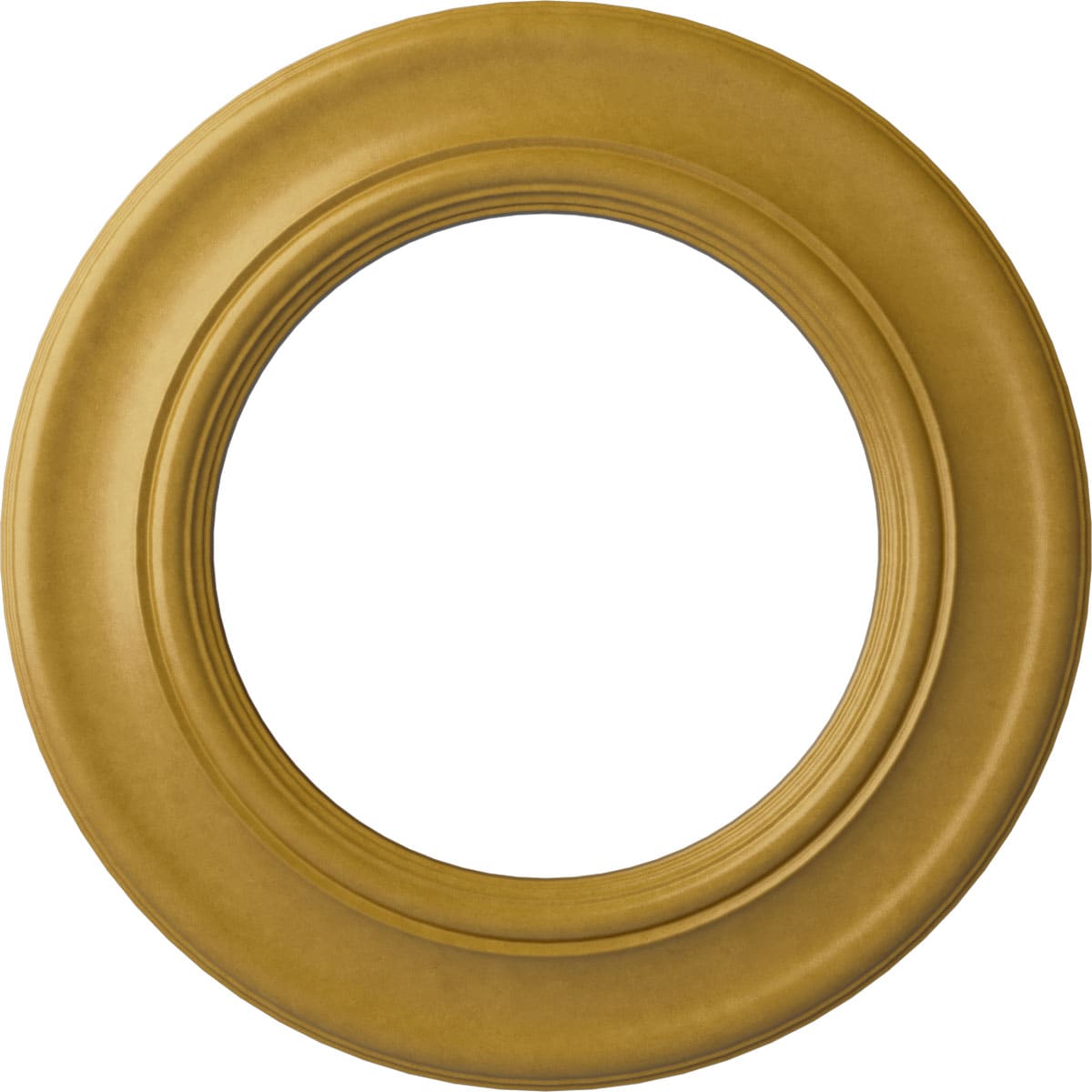 Ekena Millwork CM20HOIGS Holmdel 20.875-in W x 20.875-in L Painted Iridescent Gold Polyurethane Whole Ceiling Medallion