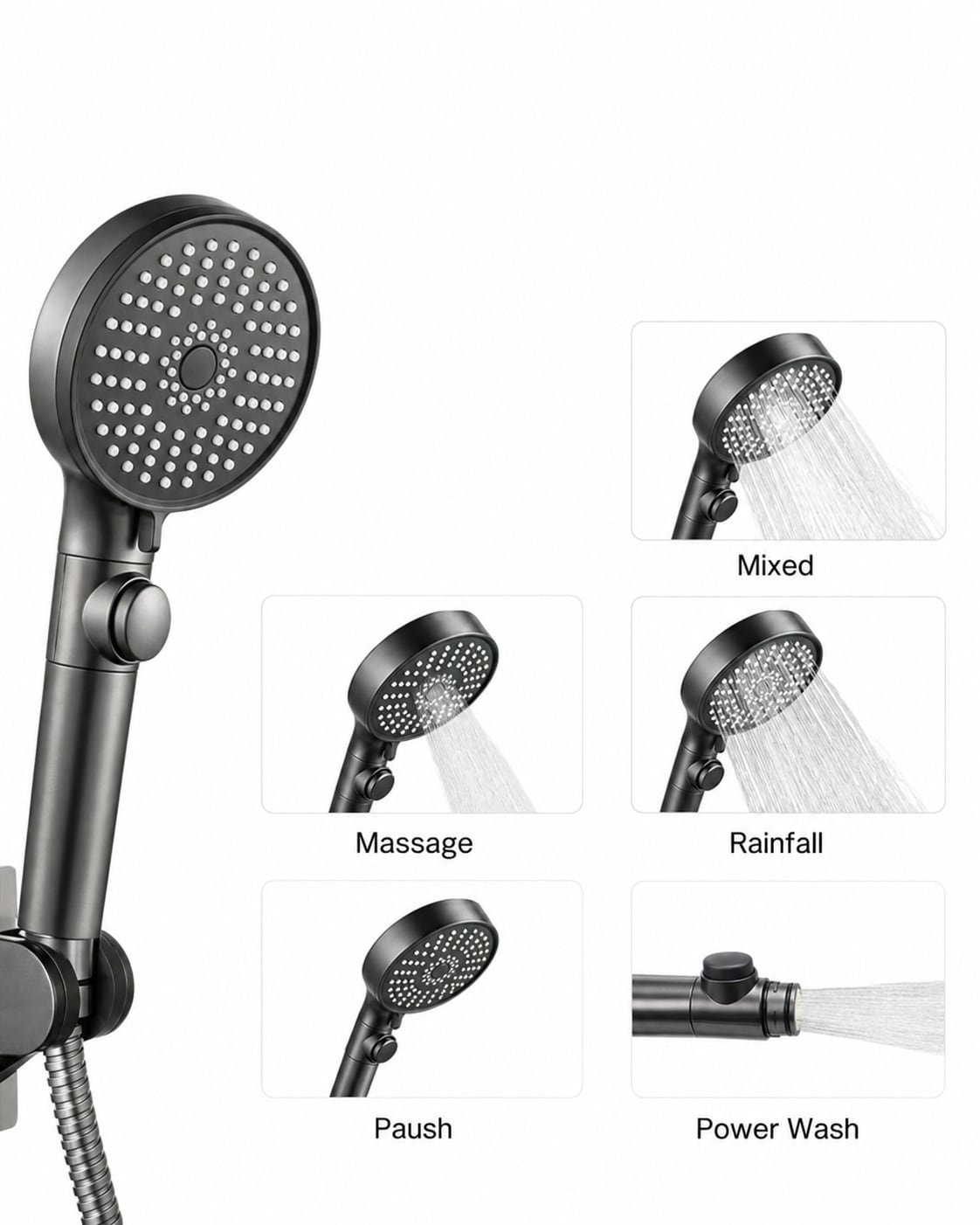 Etokfoks LET0QLBZD Fixed-Showerhead - View #2
