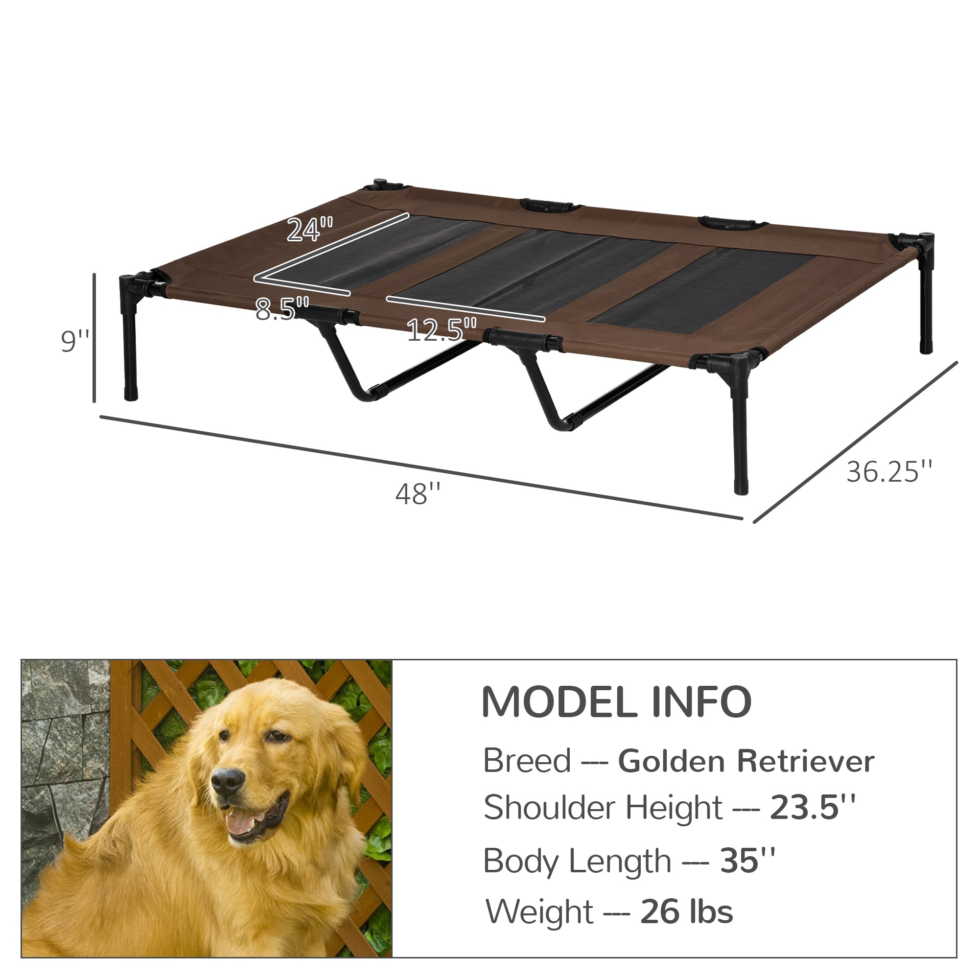 PawHut D04-069CF Pet-Beds - View #3