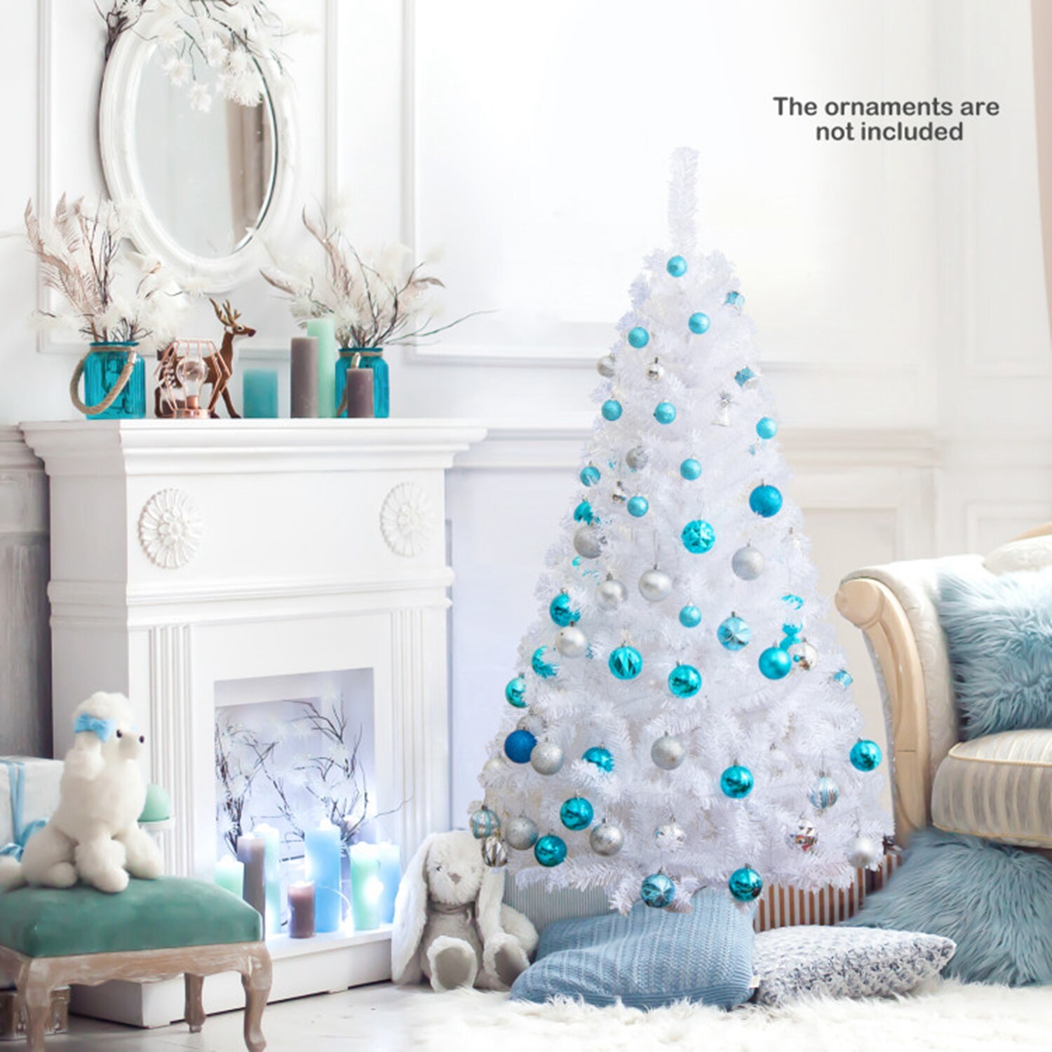 Forclover HYC-CM453C Artificial-Christmas-Trees - View #2