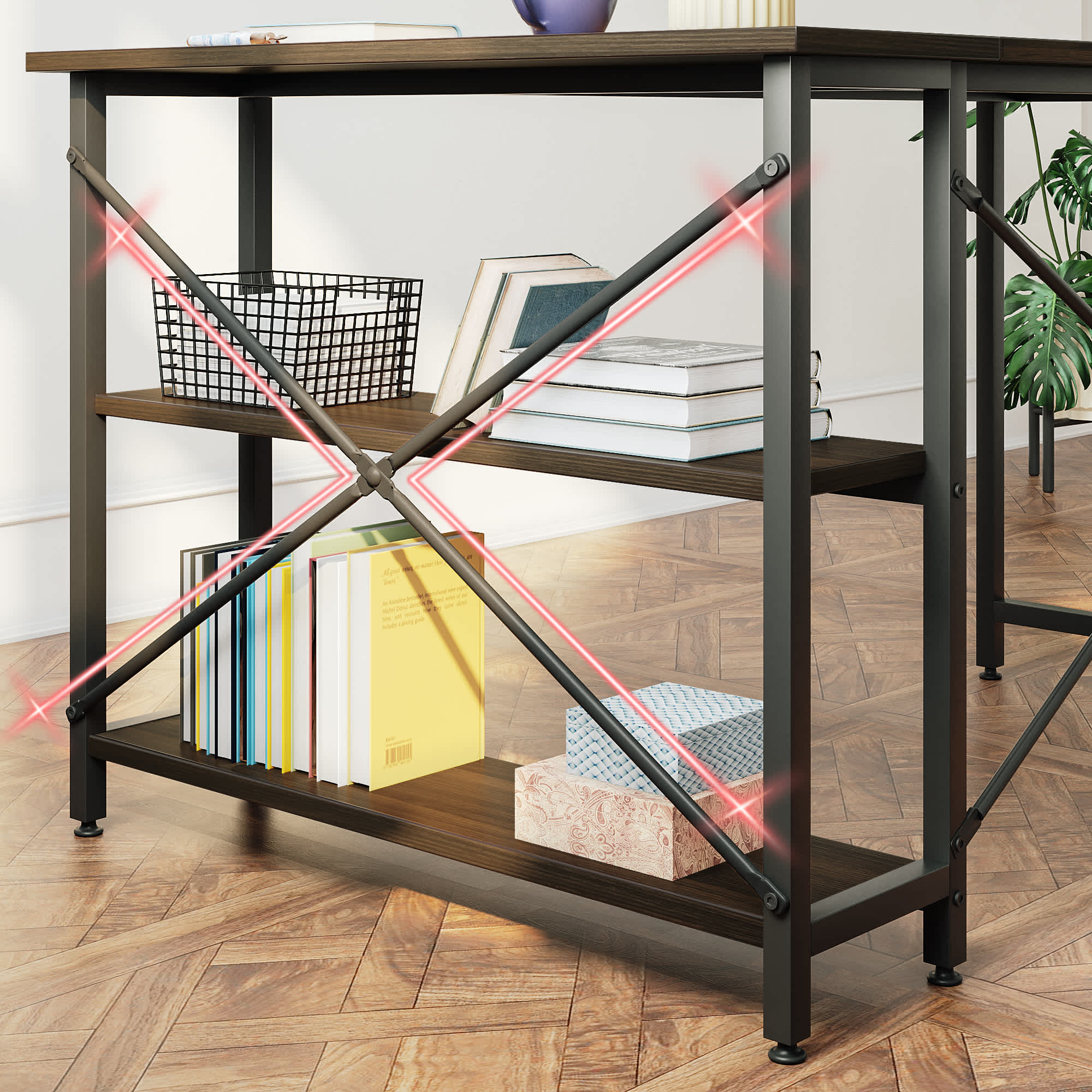 Bestier LOW-1298-D31BRN desks - View #4