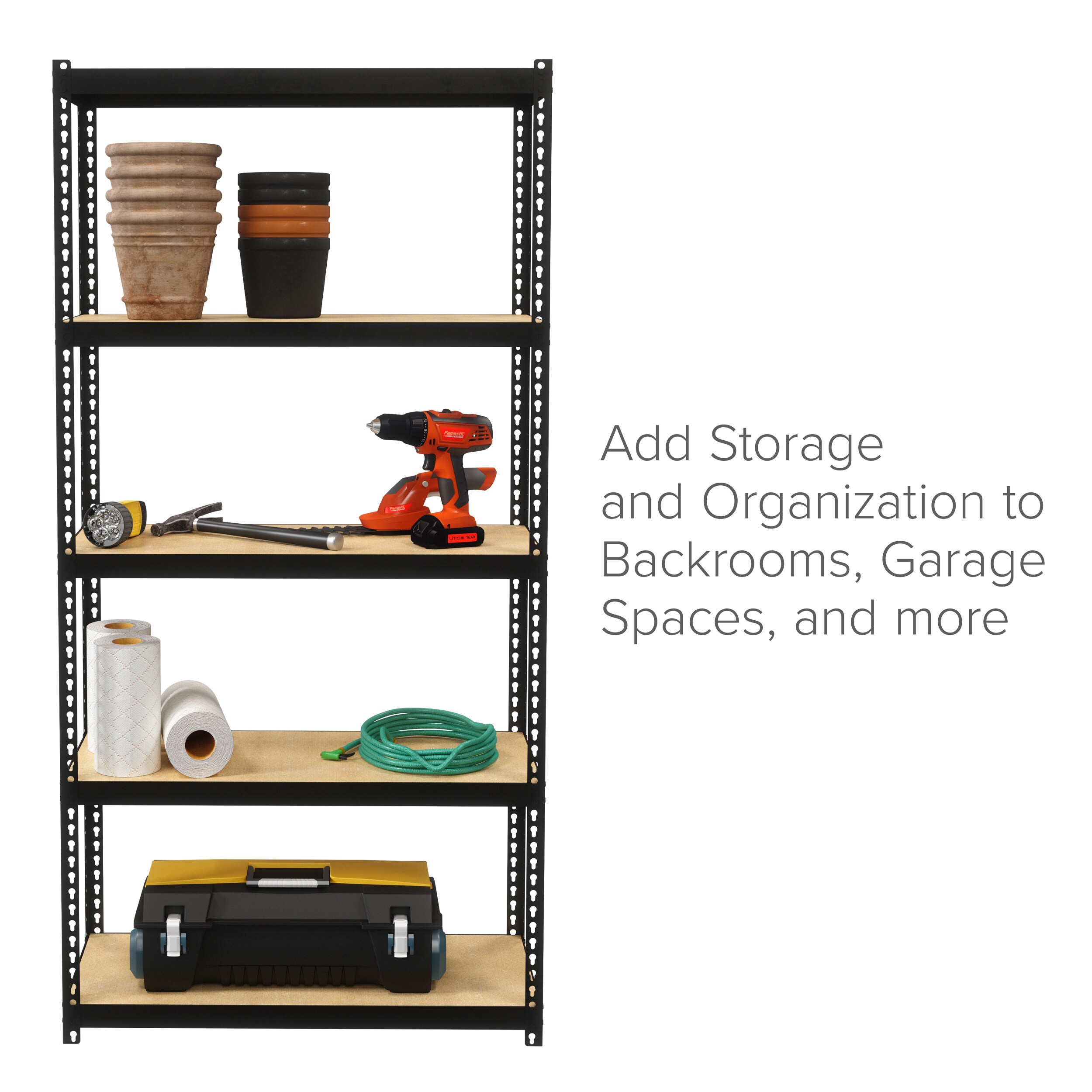 Space Solutions 22541 Free-Standing-Shelving - View #7