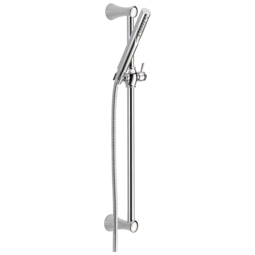 Delta 57085 Grail 1 -Spray Chrome 4.84-in Round Handheld Shower Head 1.75 GPM