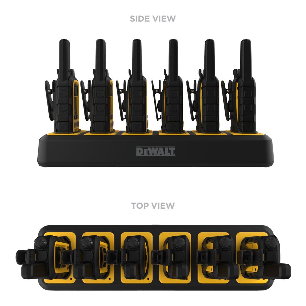 DEWALT CBA-DXFRS800-BCH6 Walkie-Talkies - View #2