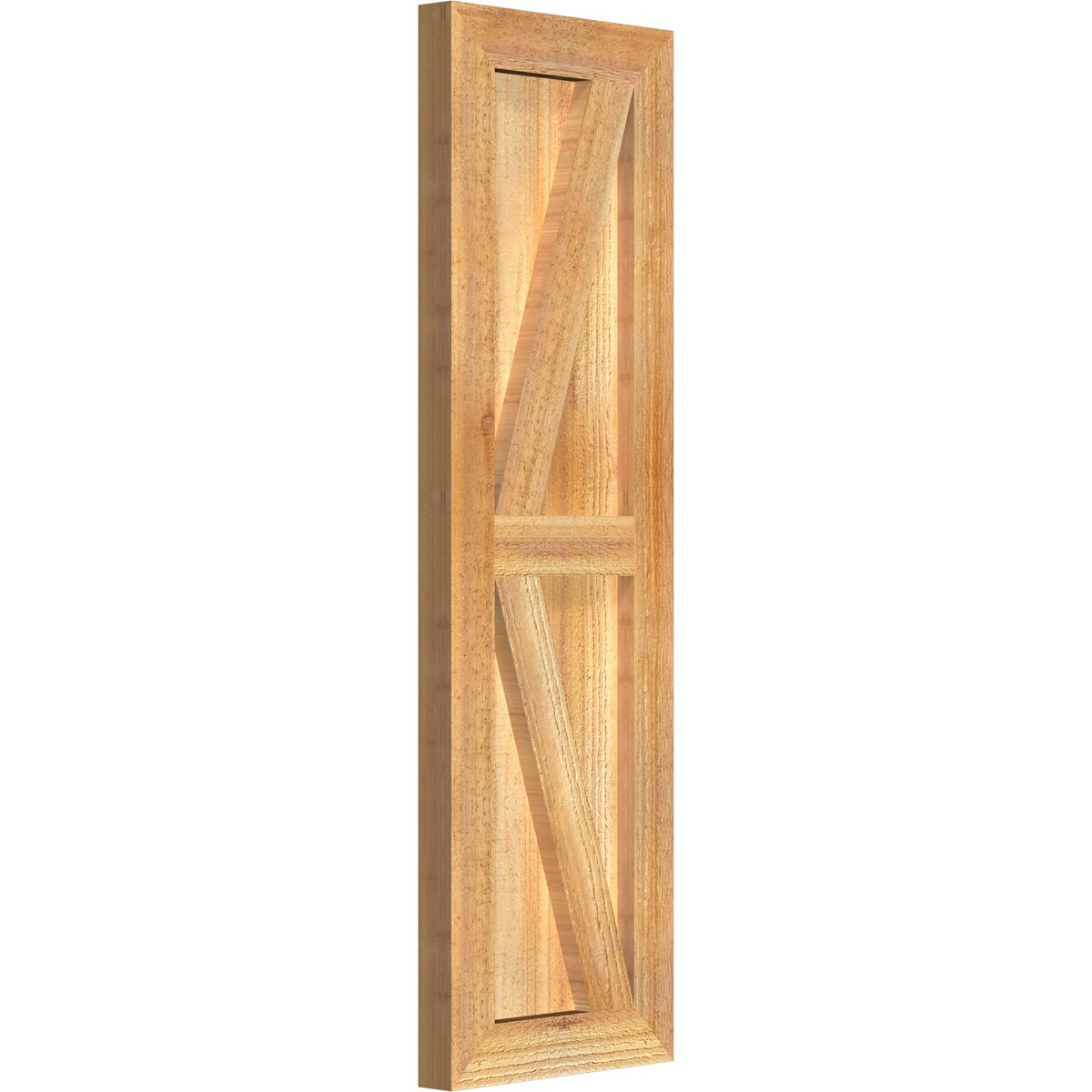 Ekena Millwork RBF06Z11X035RWR Exterior-Shutters - View #2