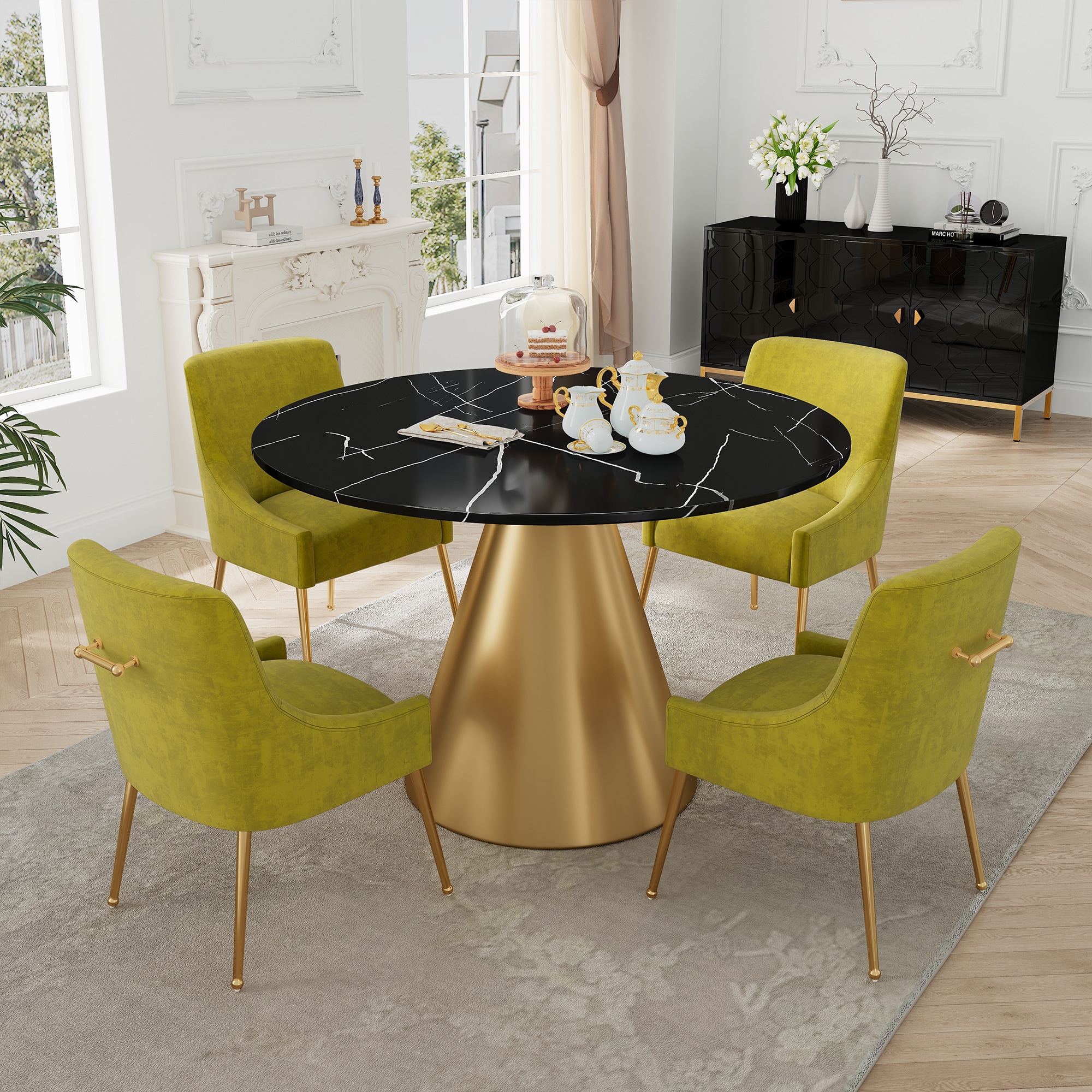 Clihome CL-RT3-BBKBG700GR Dining-Sets - View #3