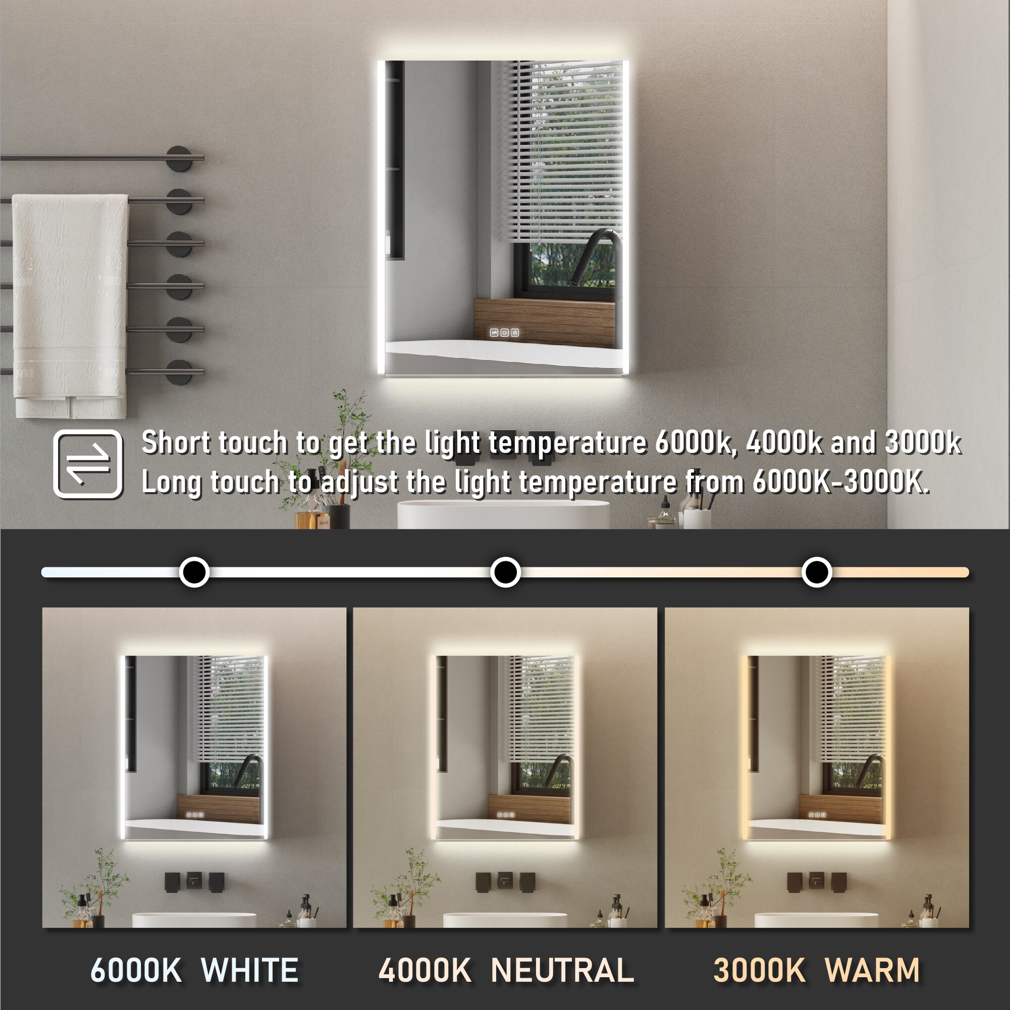CALVON M14ABMR2430L Bathroom-Medicine-Cabinets - View #5
