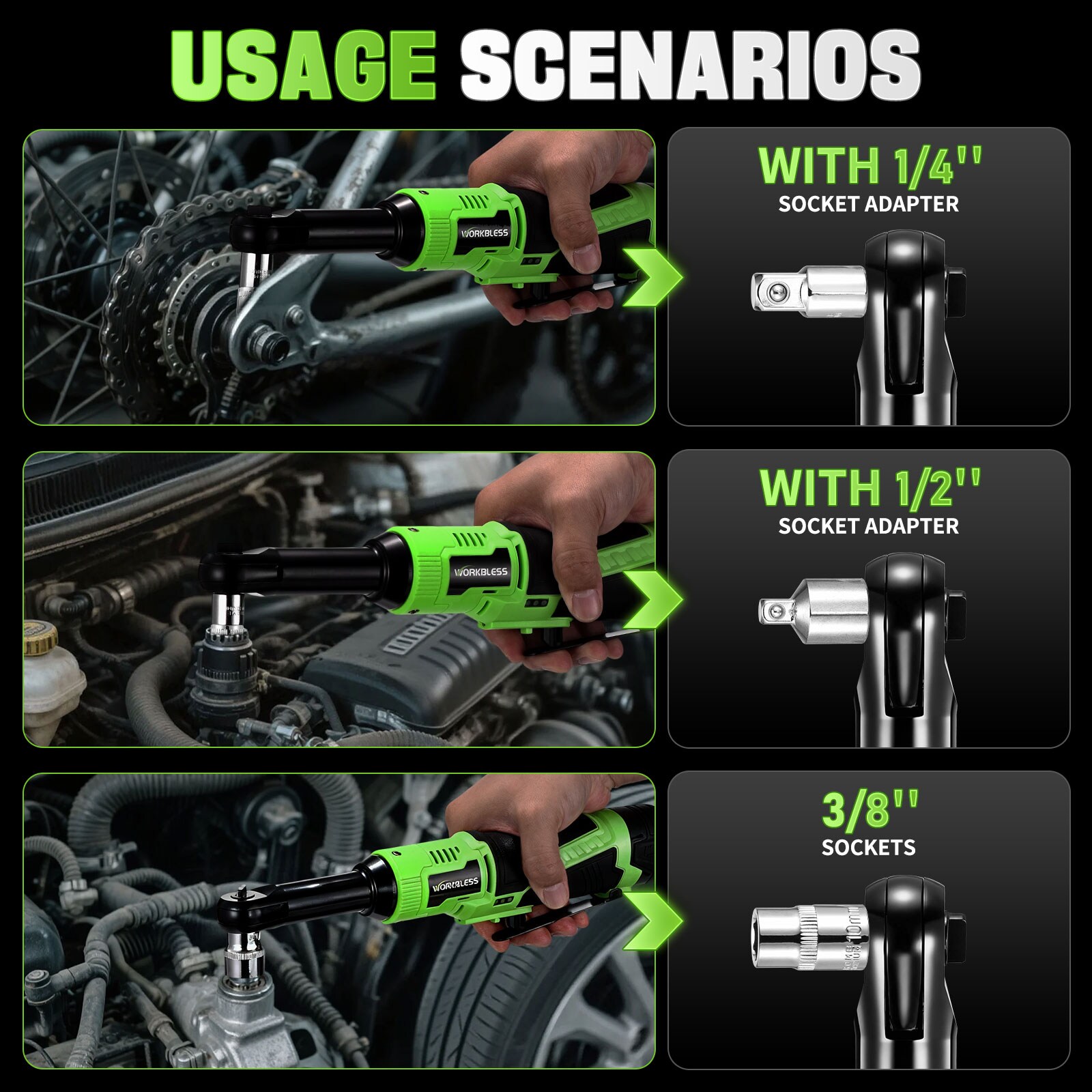 Unique Bargains S25093000UX3712 Ratcheting-Wrench-Sets - View #8