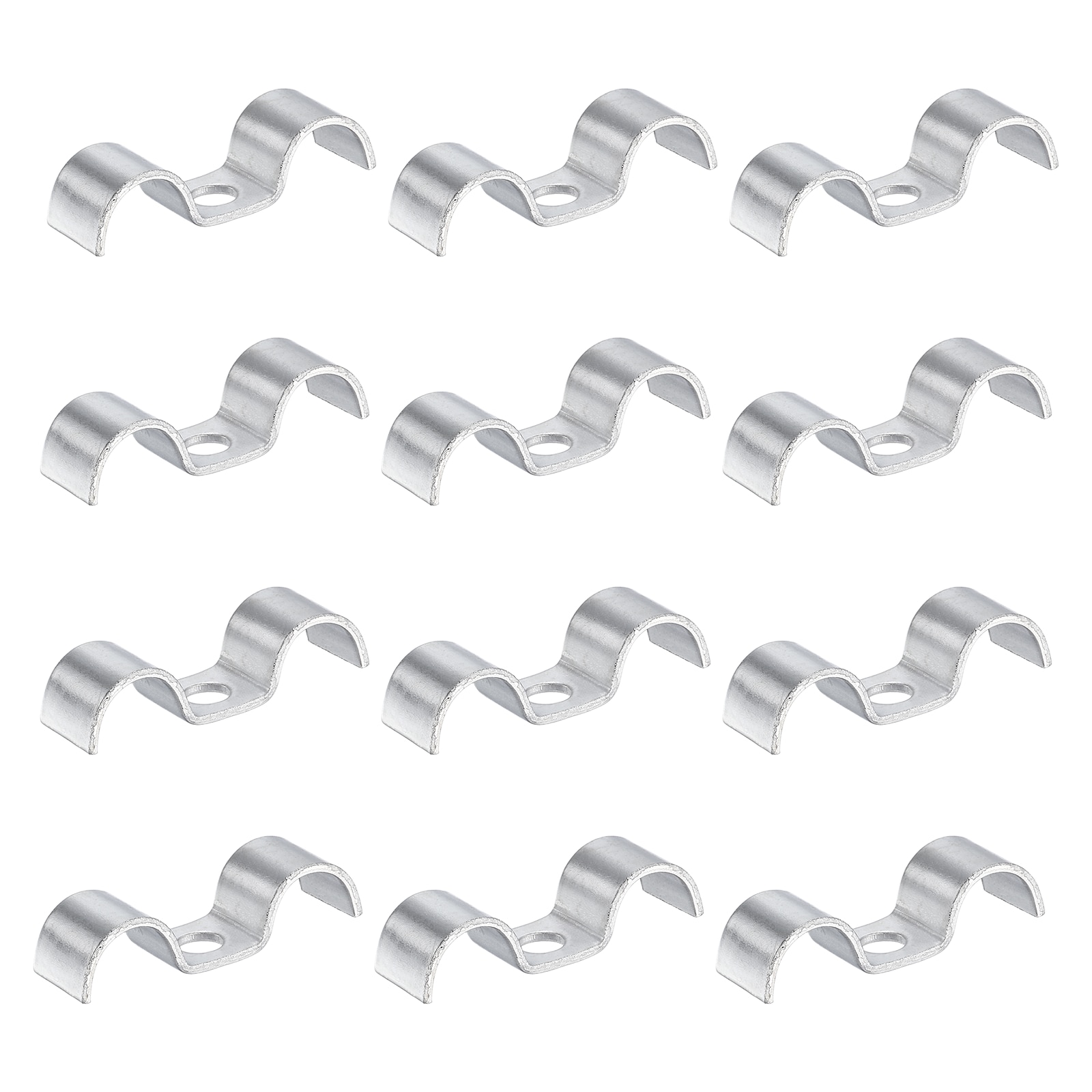 Harfington 12pcs Stainless Steel Double Line Clamp 14mm / 9/16-in in ...