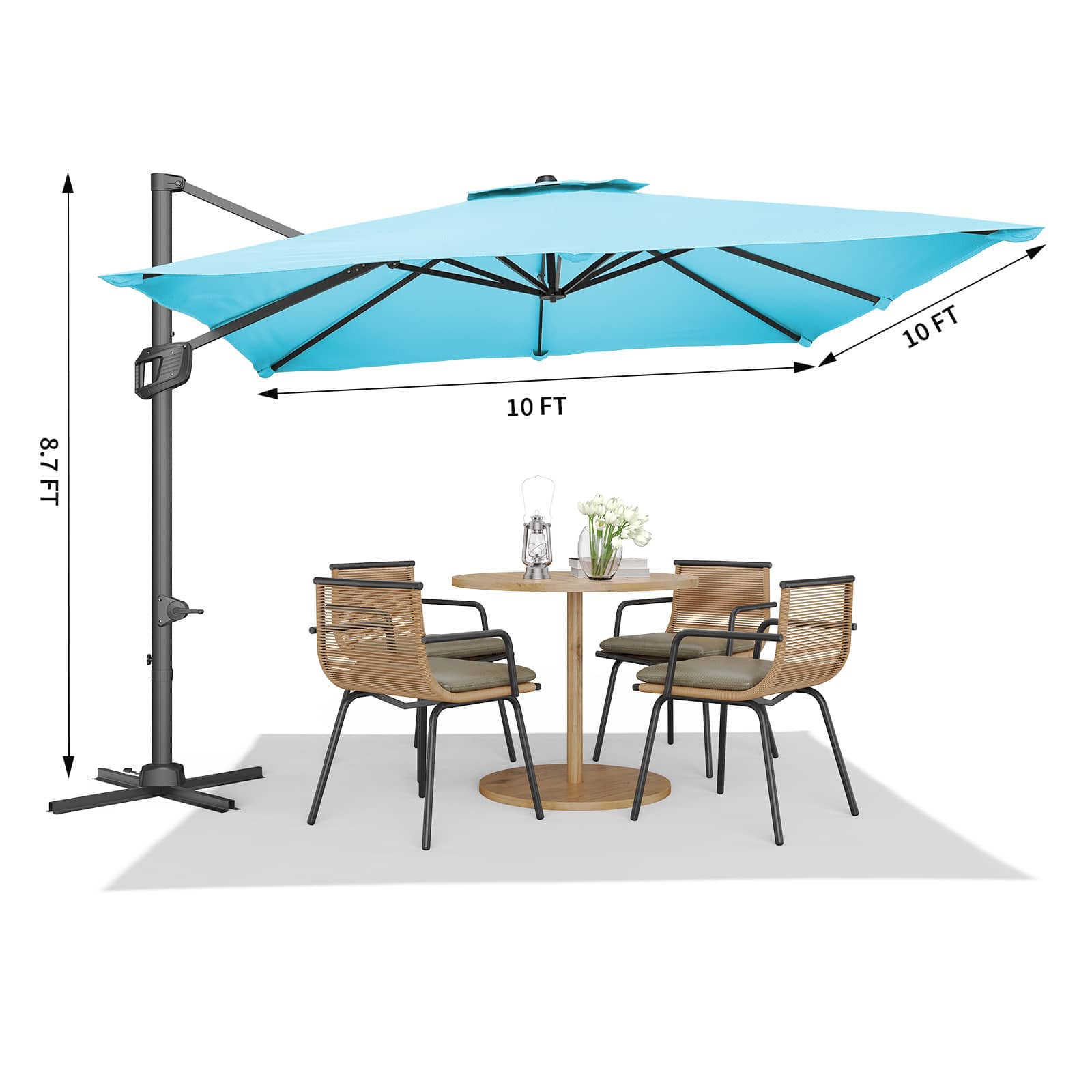 Qeetex SQY-PPG-335TRB7J Umbrellas-2 - View #2