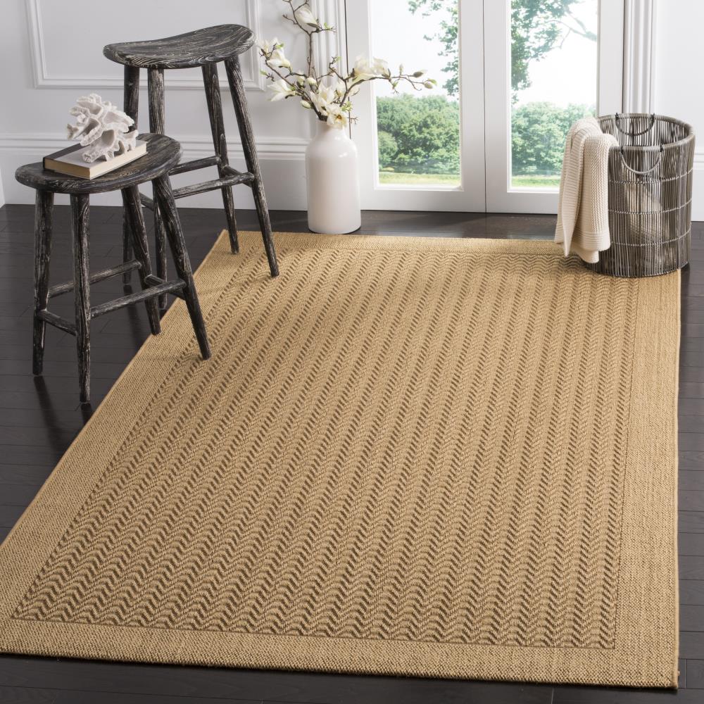 Safavieh Palm Beach Huxley 2 x 3 Sisal Maize Abstract Coastal Throw Rug ...