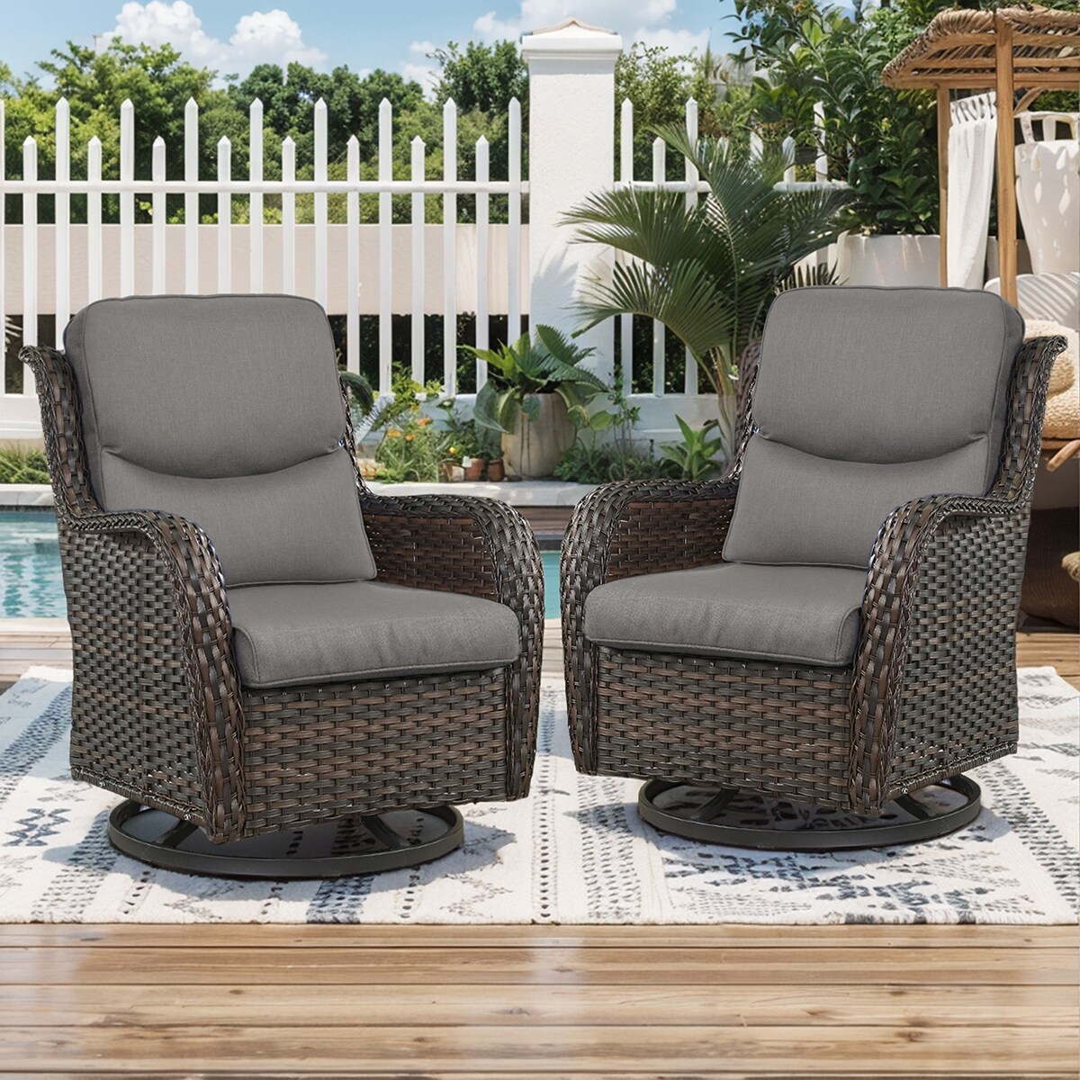 Rilyson FSXL023-3 Patio-Chairs - View #2