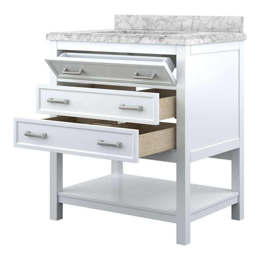 Design Element AF-31-WHI Bath-Vanity-Combo - View #7