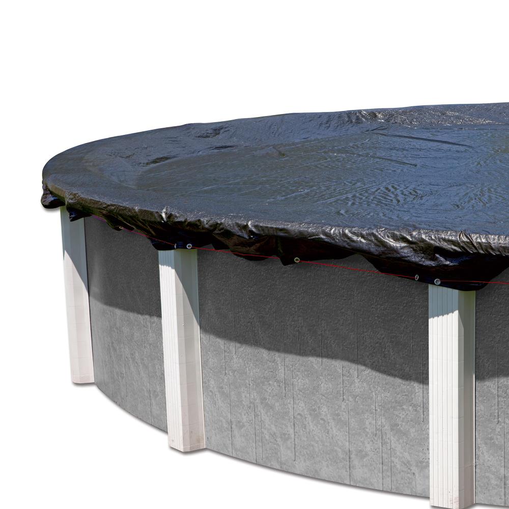 SwimWays 5-ft x 3-ft ThermaSpring Vinyl Solar Oval Pool Cover in