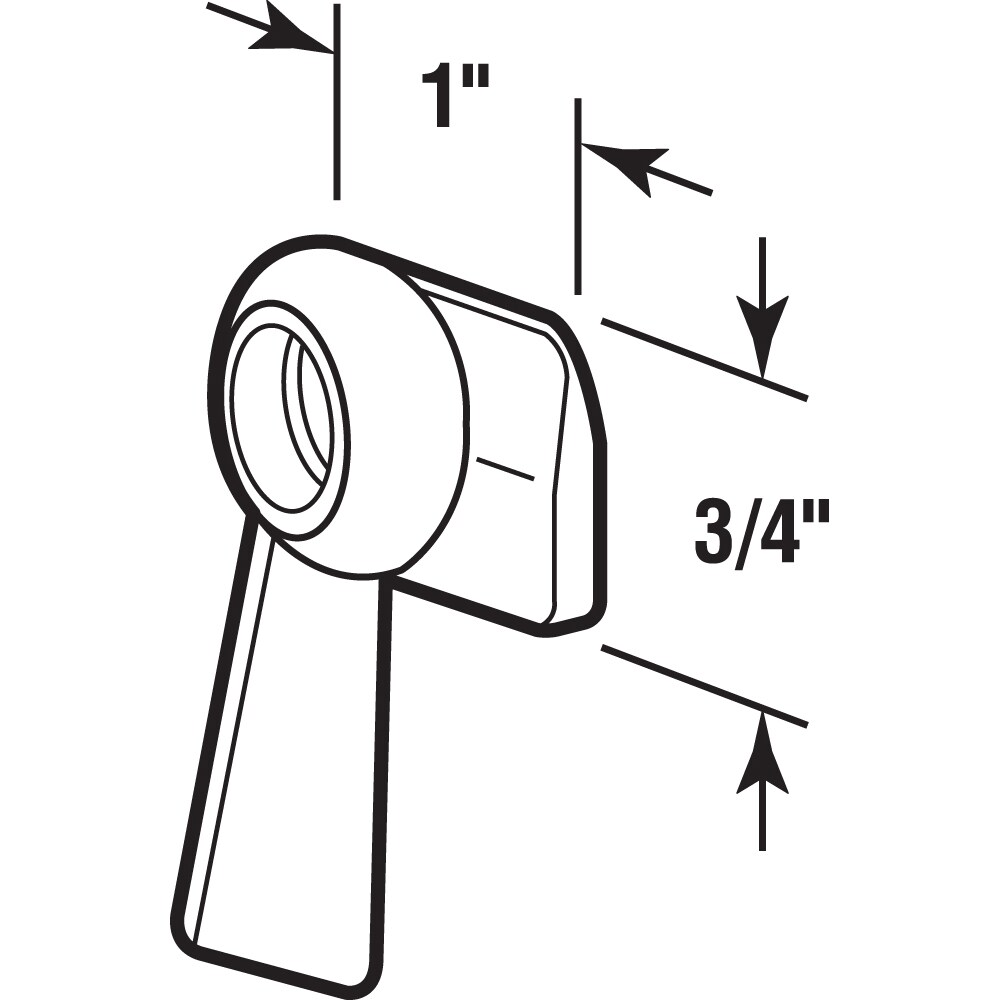 Prime-Line MP2570 Horizontal-Sliding-Window-Sash-Locks - View #2