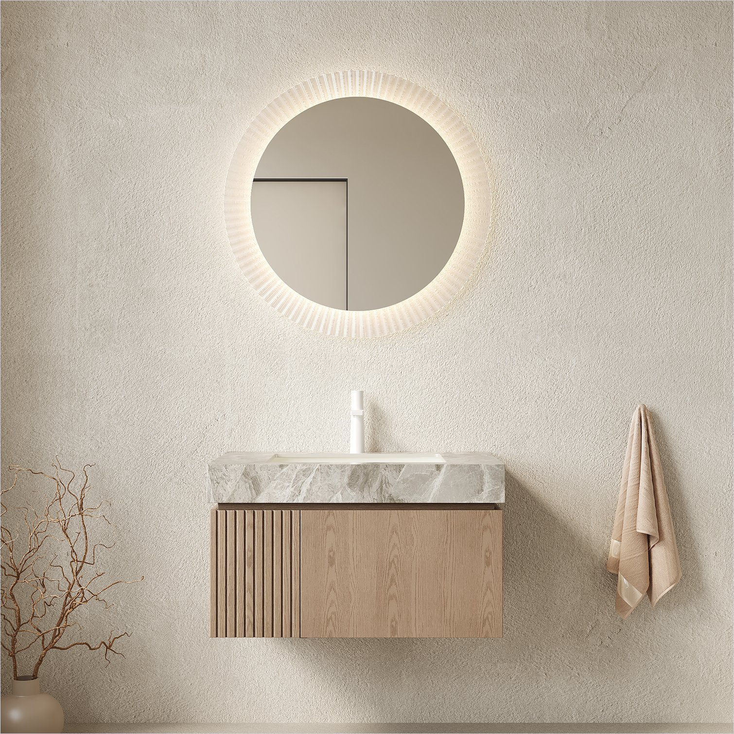 Naturefalls Y6NU2ZSMII1U Bath-Vanity-Combo - View #2
