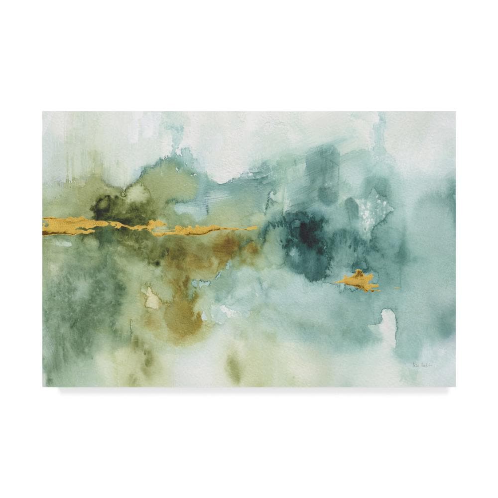 Trademark Fine Art WAP05016-C1219GG Framed 12-Inches H x 19-Inches W Floral Canvas Print