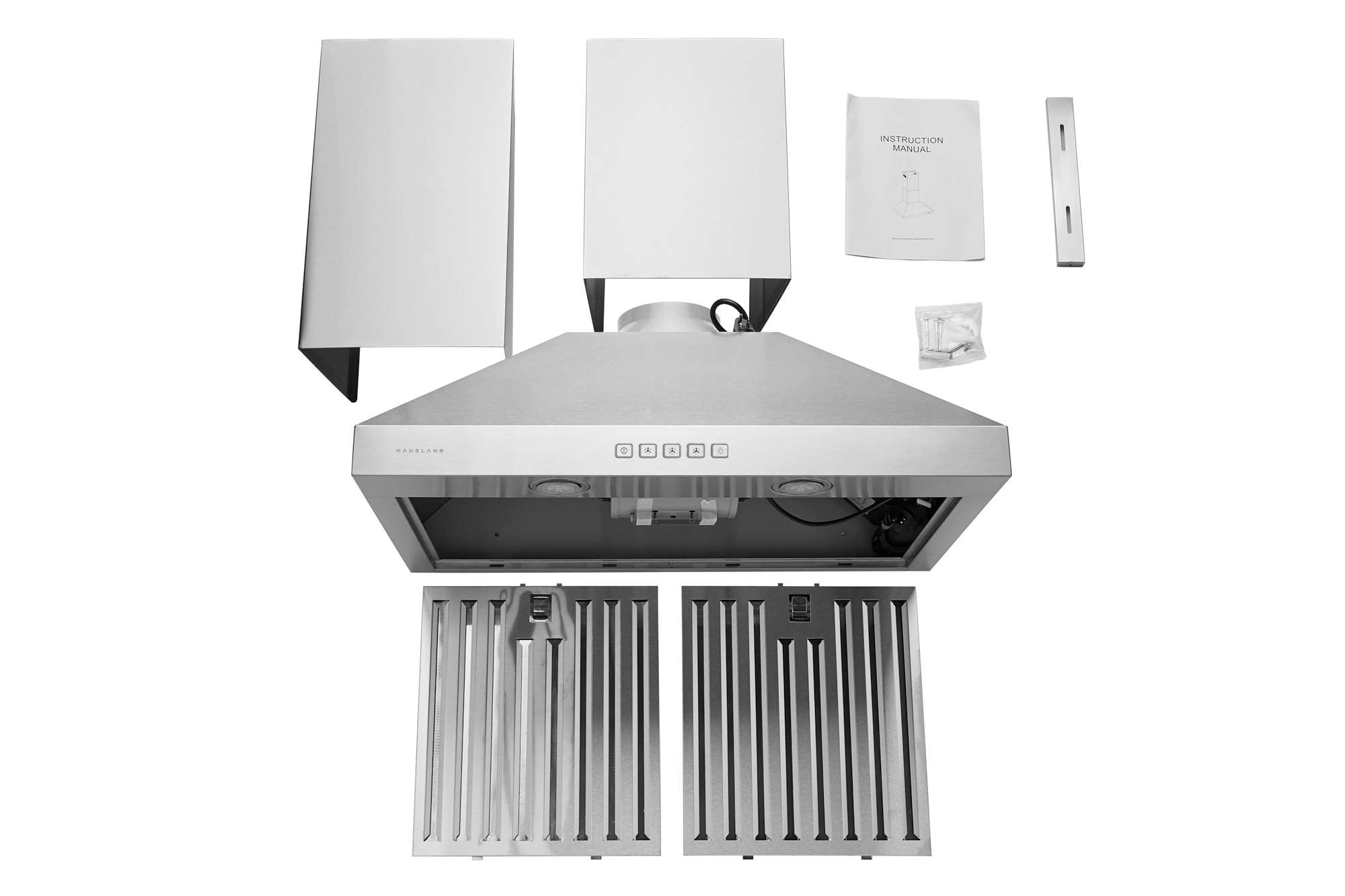 Hauslane WM-530SS-36P Wall-Mounted-Range-Hoods - View #10