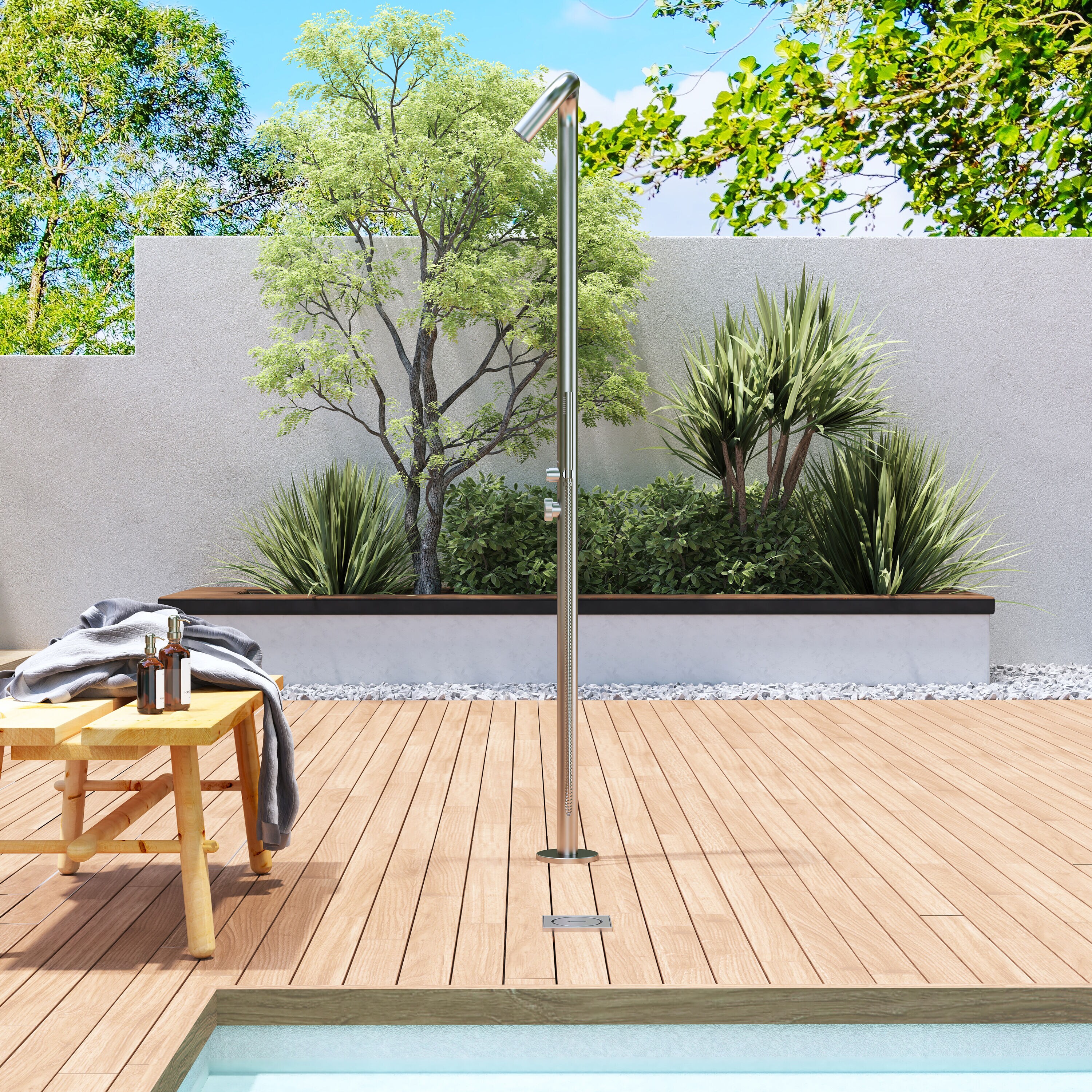 CASAINC CA-A4382-MB Outdoor-Showers - View #2