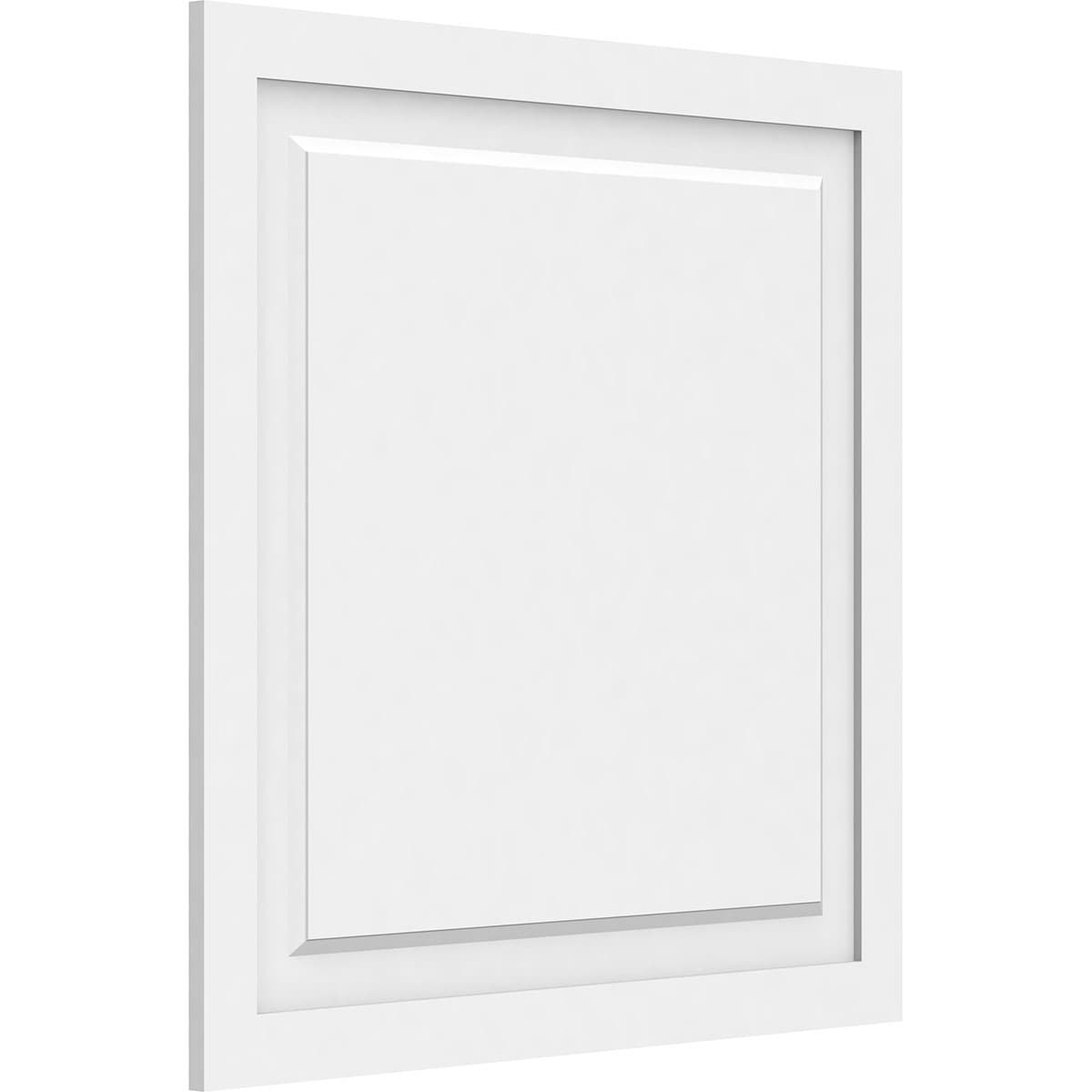Ekena Millwork WALP30X30X062HAR 30-in x 30-in Smooth Paintable/Stainable White PVC Fretwork Wall Panel (