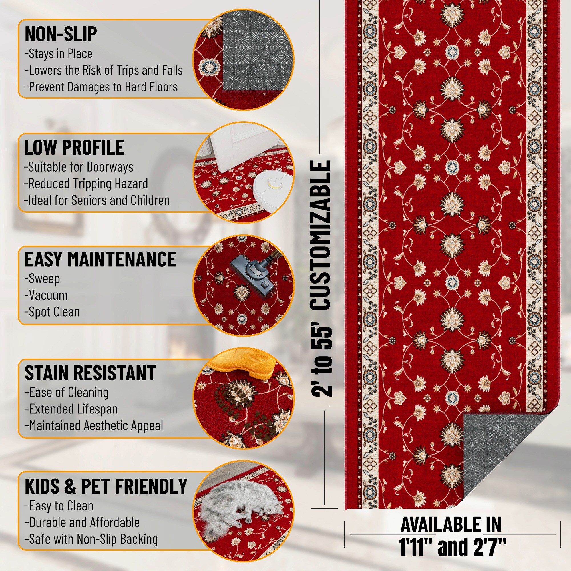 Ottomanson ASC6630-2X5 rugs - View #3