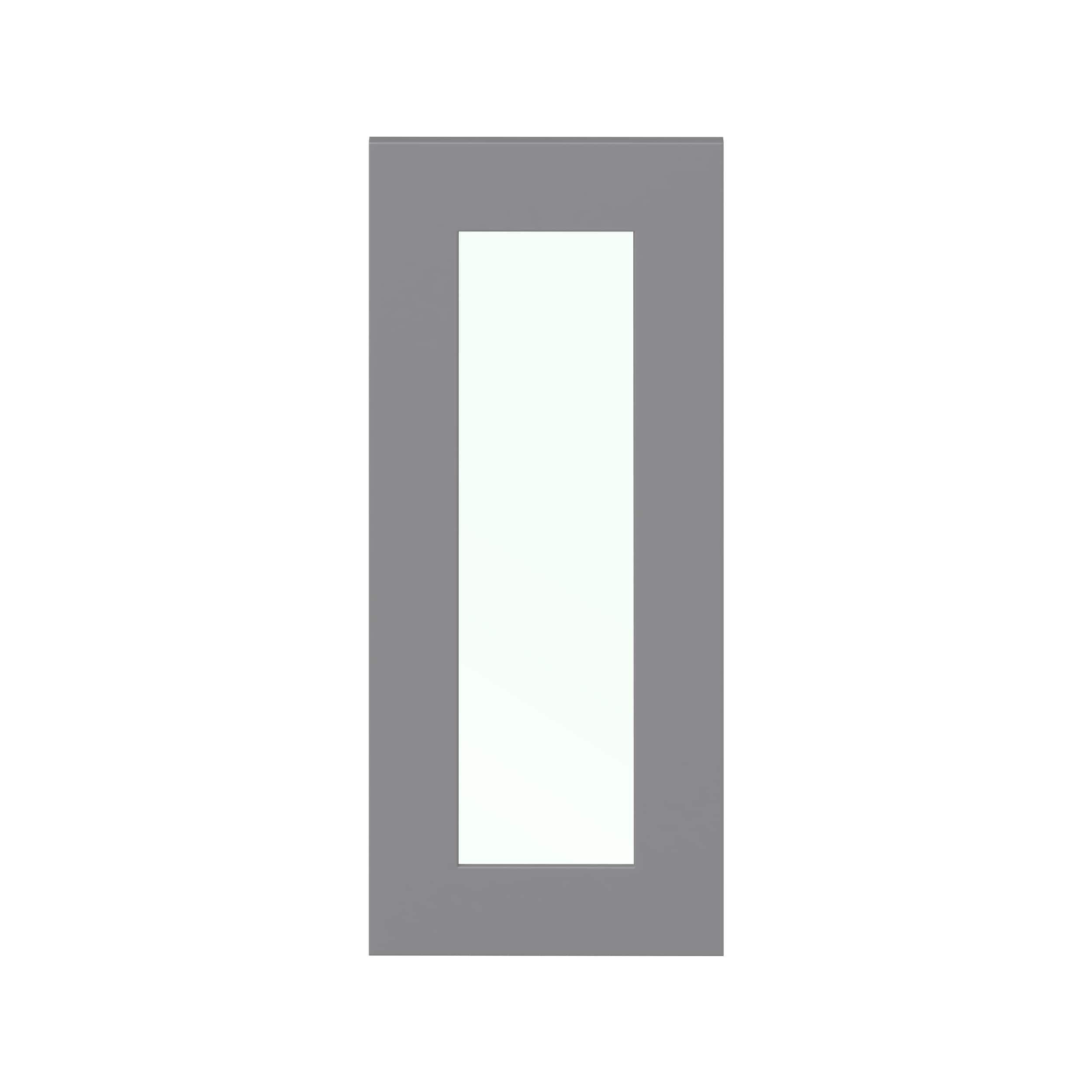 Hugo&Borg DSGDR1330-BM Beaumont 13-in W x 30-in H Slate Gray Shaker Base and wall and pantry cabinet doors (Fits 15-in wall box )
