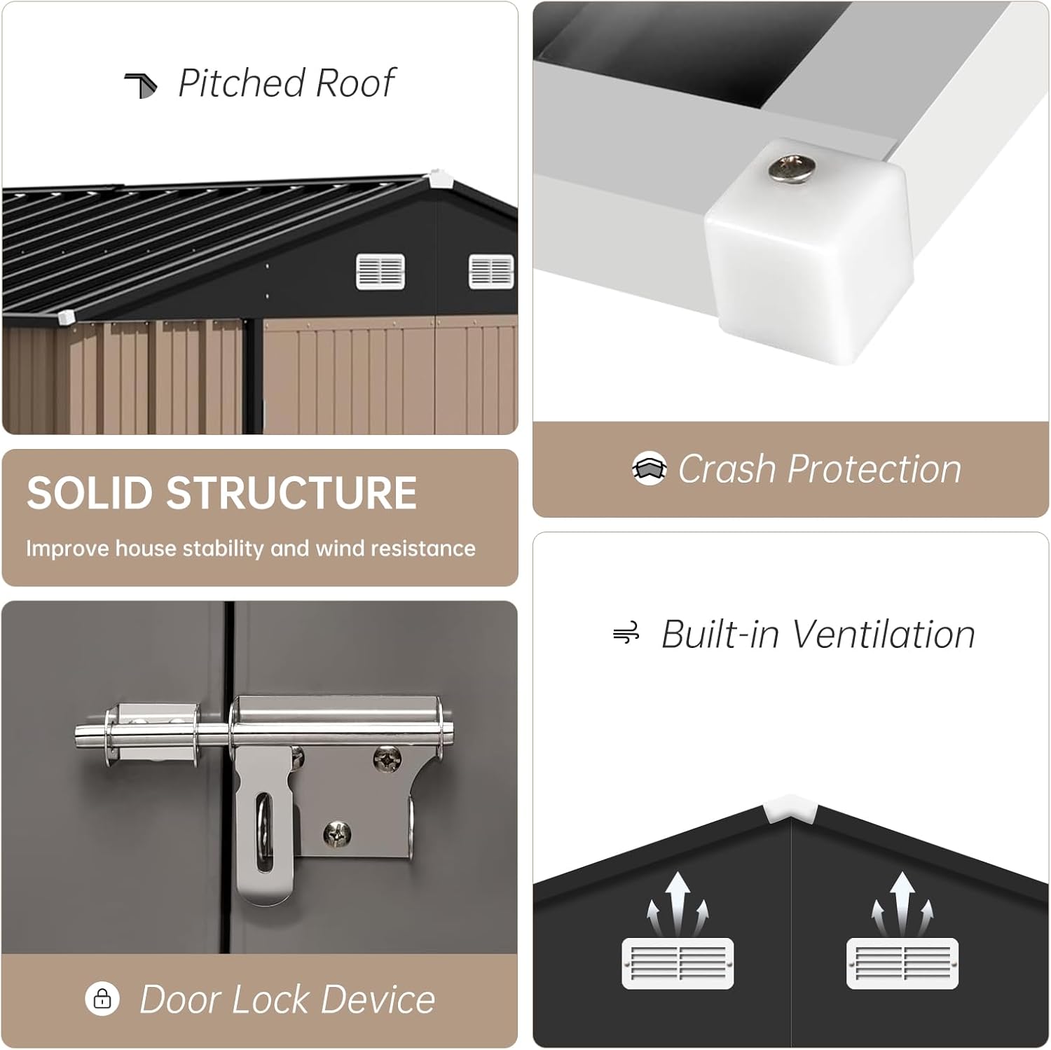 Garvee OYF-PHO-0YVVWDKL Metal-Storage-Buildings-Sheds - View #5